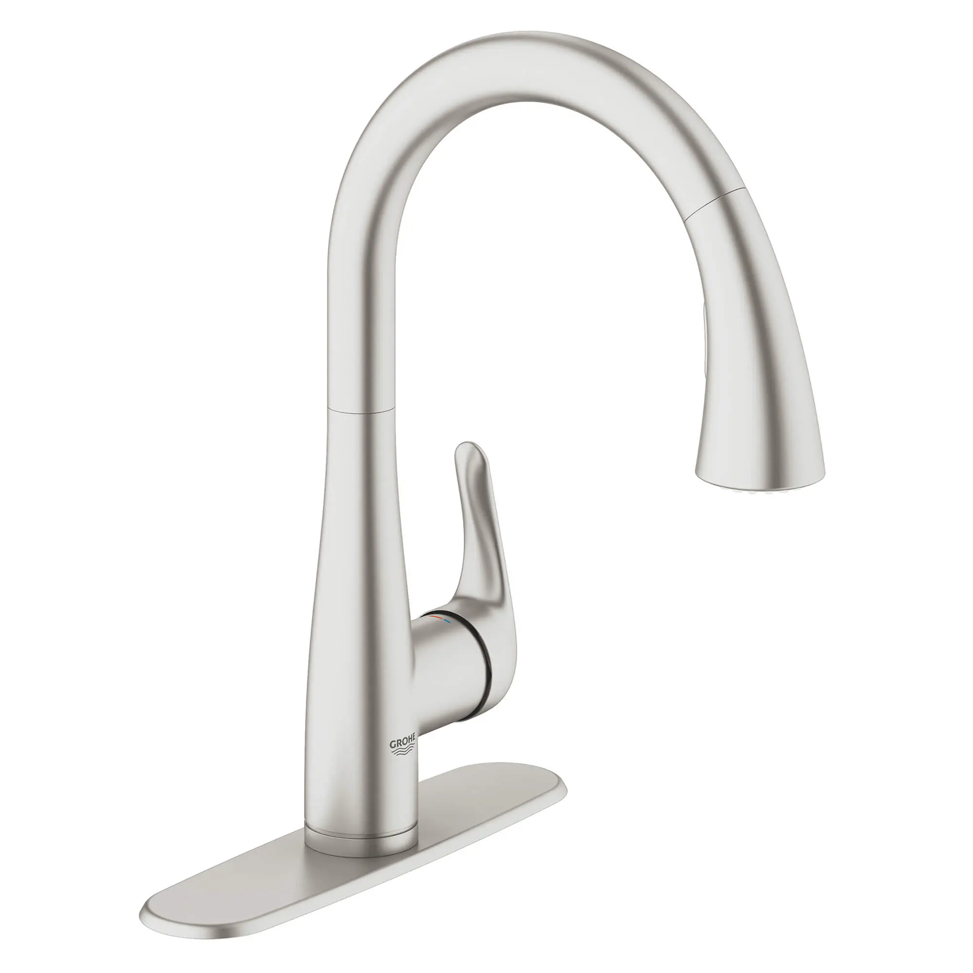Single-Handle Pull Down Kitchen Faucet Dual Spray 6.6 L/min (1.75 gpm)