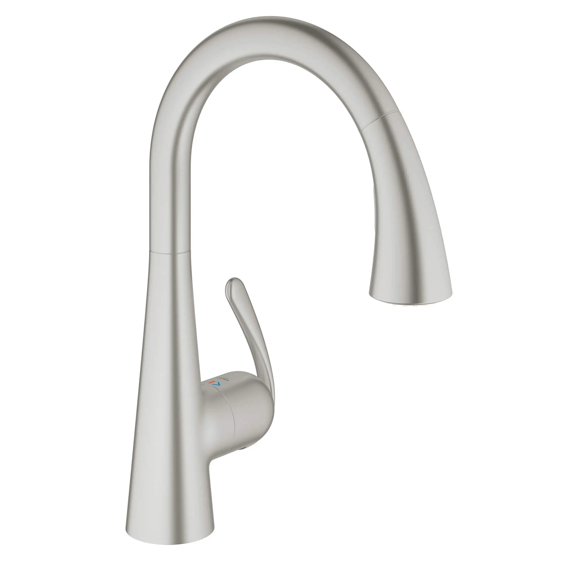 Single-Handle Pull Down Kitchen Faucet Dual Spray 6.6 L/min (1.75 gpm) with Foot Control