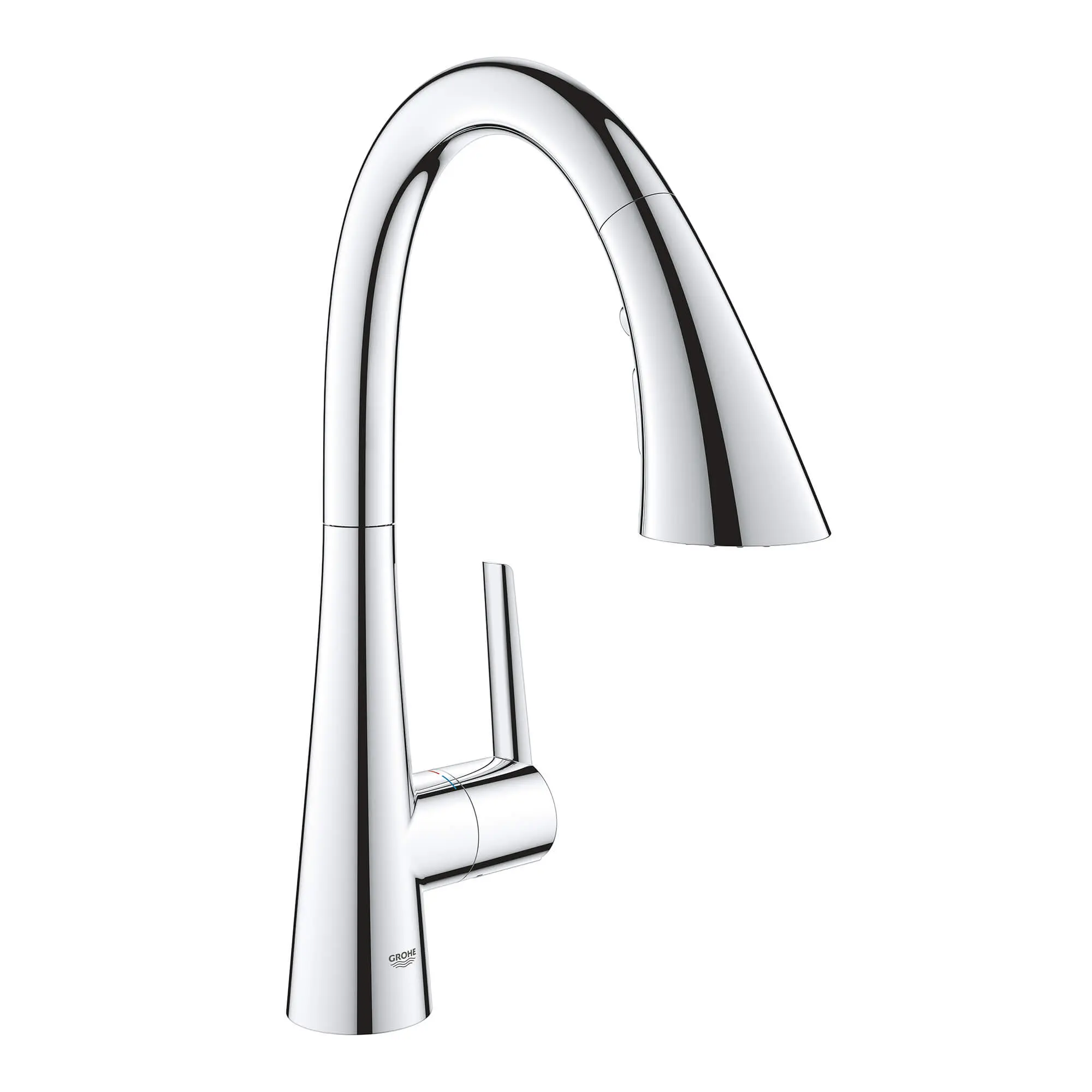 Single-Handle Pull Down Triple Spray Bar Faucet  6.6 L/min (1.75 gpm)