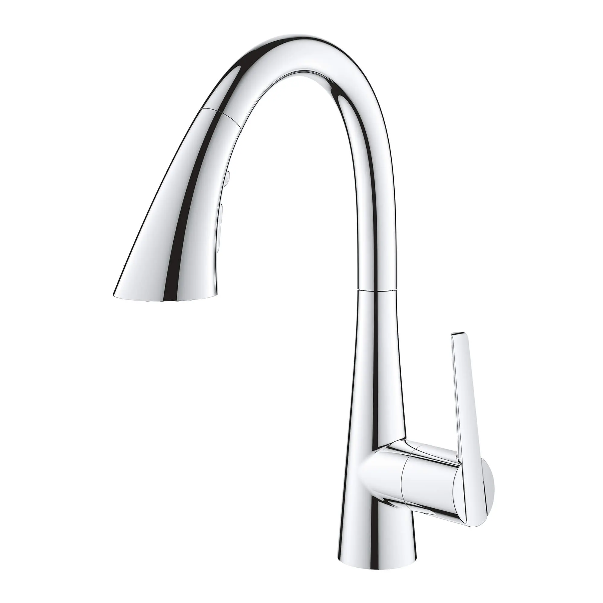 Single-Handle Pull Down Triple Spray Bar Faucet  6.6 L/min (1.75 gpm)