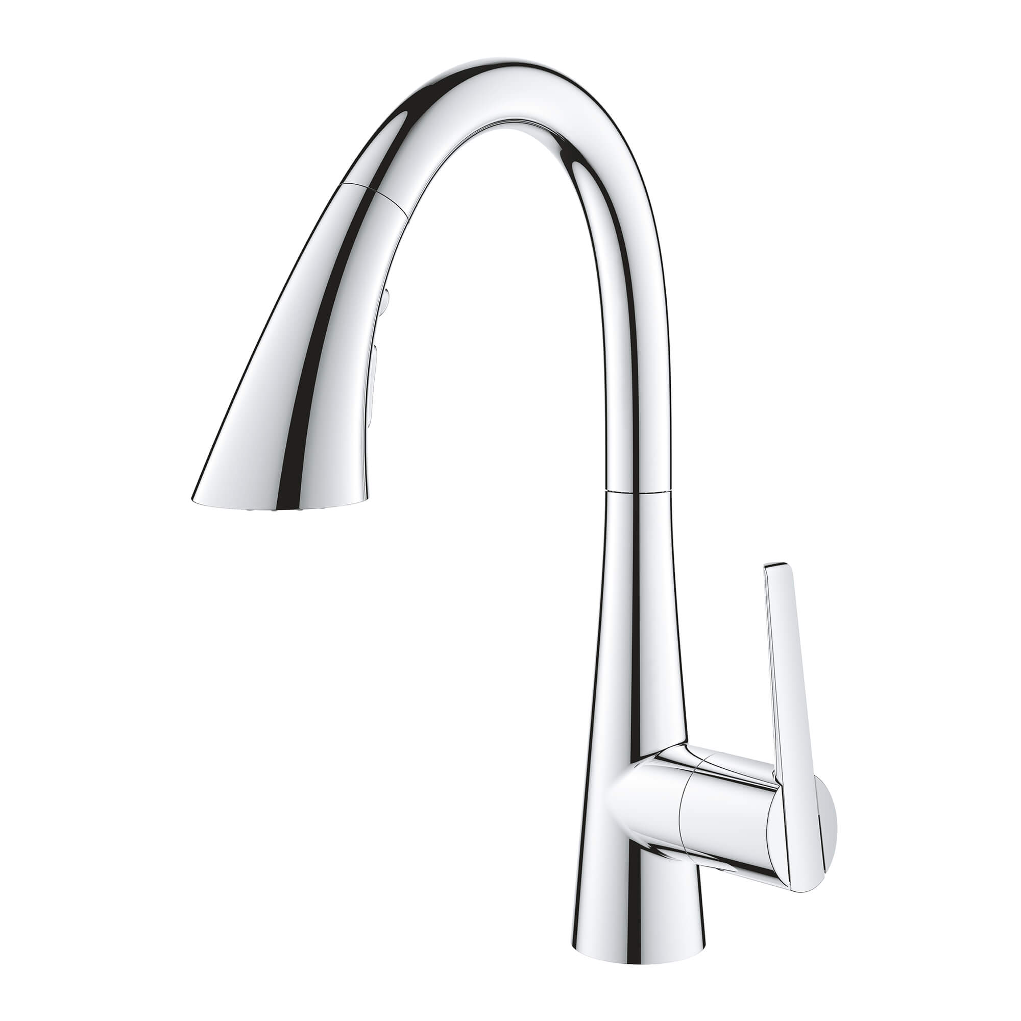 GROHE Zedra Single-Handle Pull Down Triple Spray Bar Faucet 1.75 GPM (6.6 L/min)