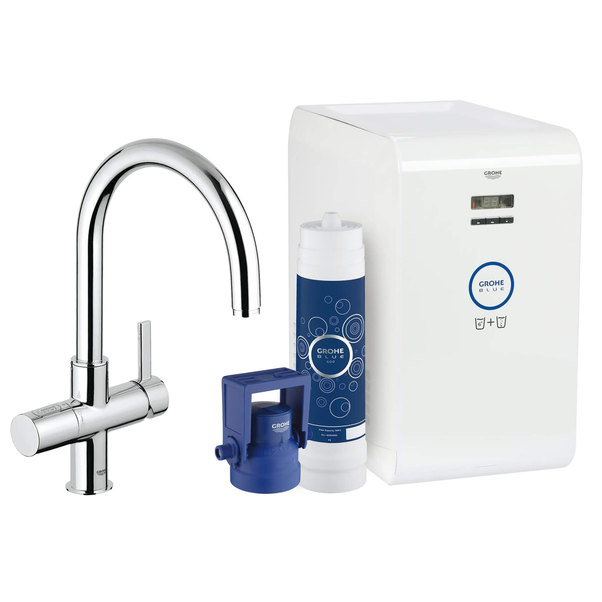 GROHE Kit de fixation pour robinet monotrou - 46249000 