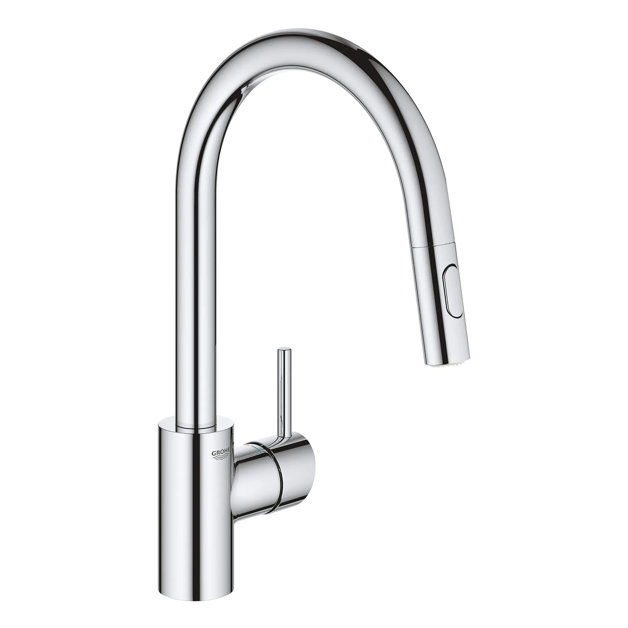 Single-Handle Pull Down Kitchen Faucet Dual Spray 5.7 L/min (1.5 gpm)