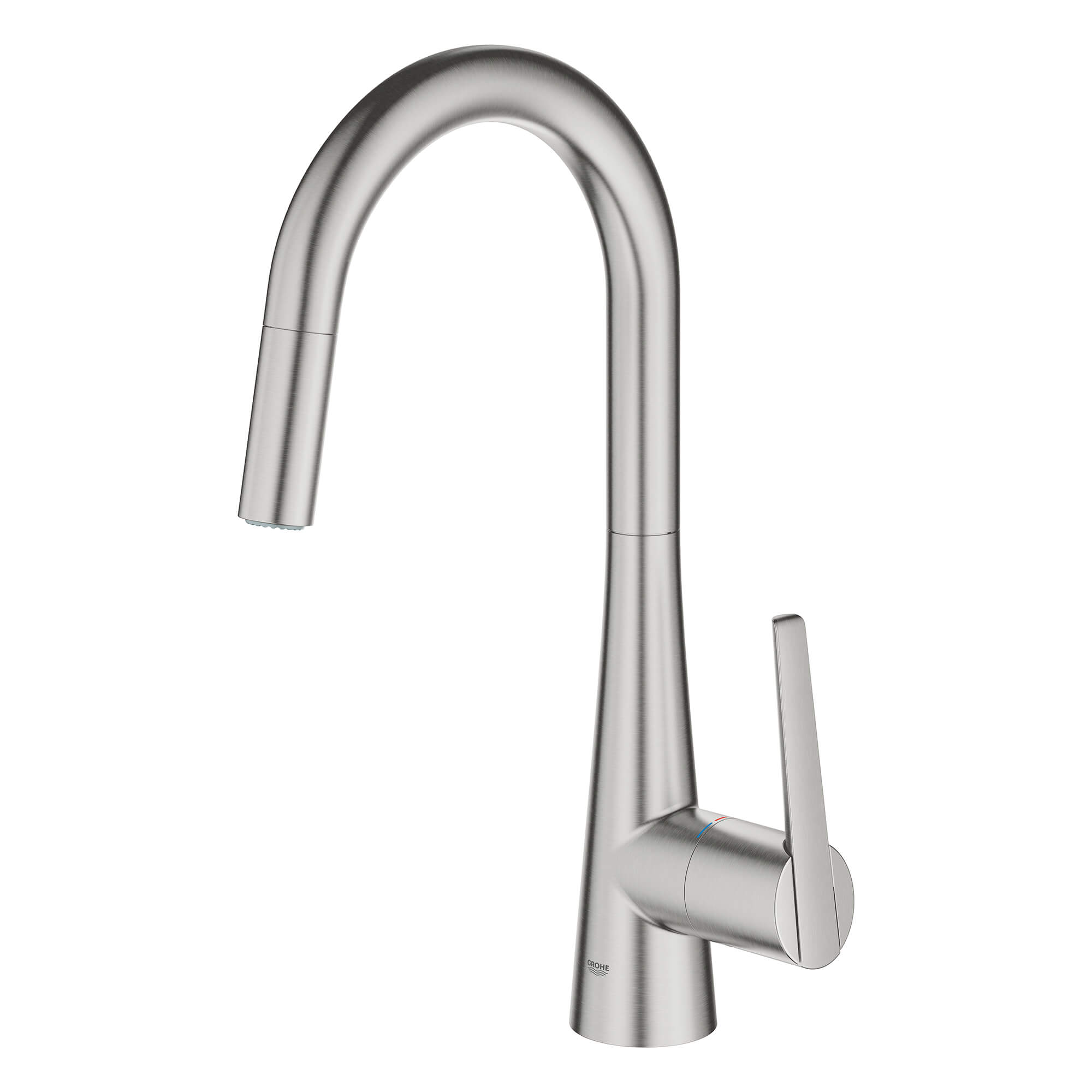 GROHE Zedra Single-Handle Pull Down Kitchen Faucet Dual Spray 1.75 GPM (6.6 L/min)