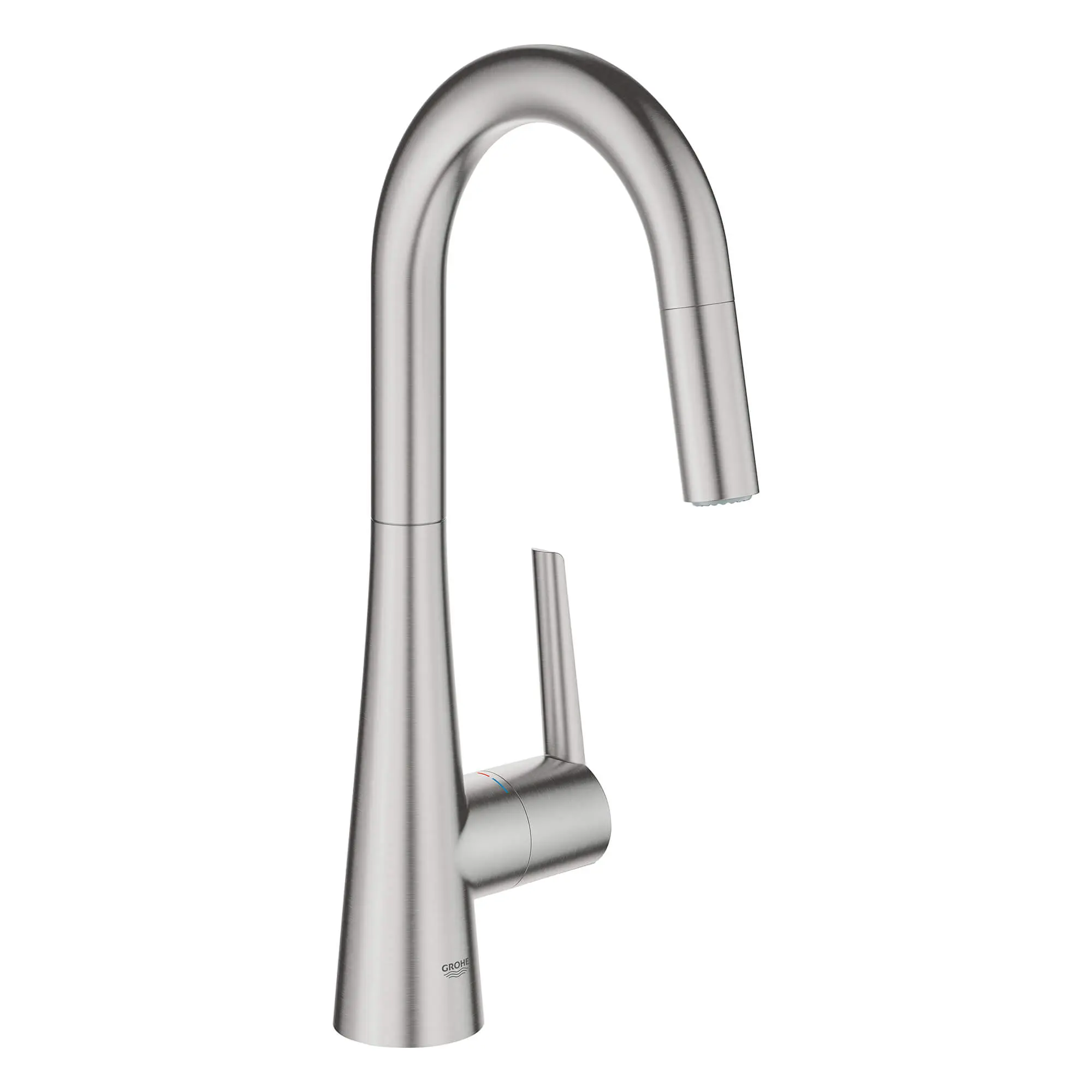 Single-Handle Pull Down Dual Spray Prep Faucet 6.6 L/min (1.75 gpm)