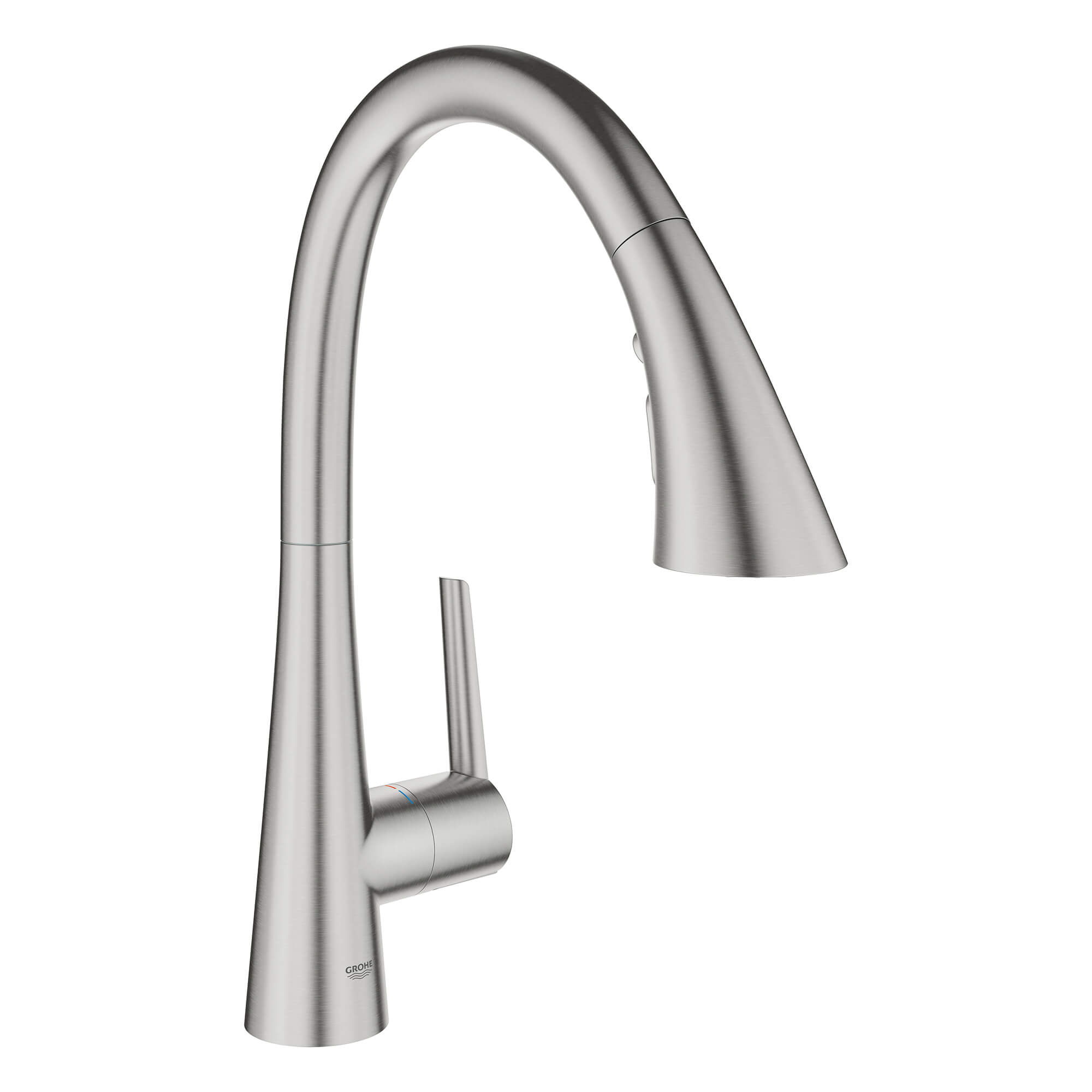 Single-Handle Pull Down Kitchen Faucet Triple Spray 6.6 L/min (1.75 gpm)