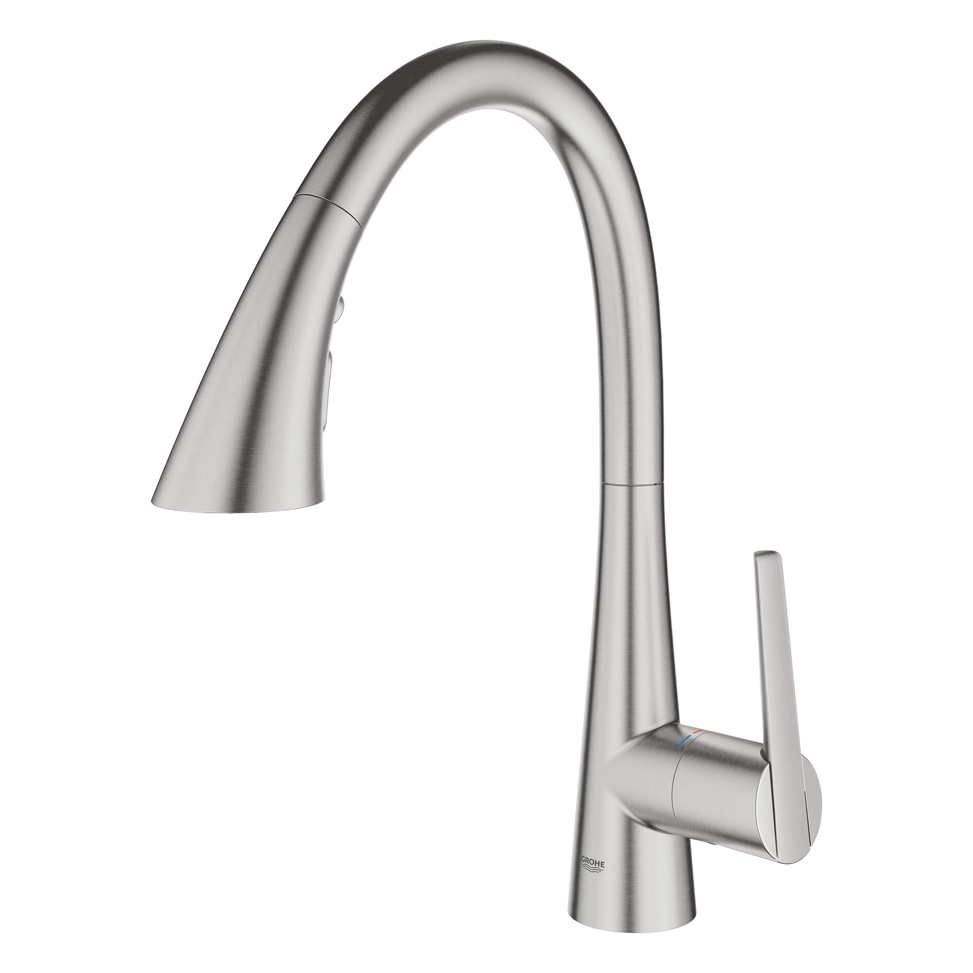 Pull Down Kitchen Faucet Triple Spray