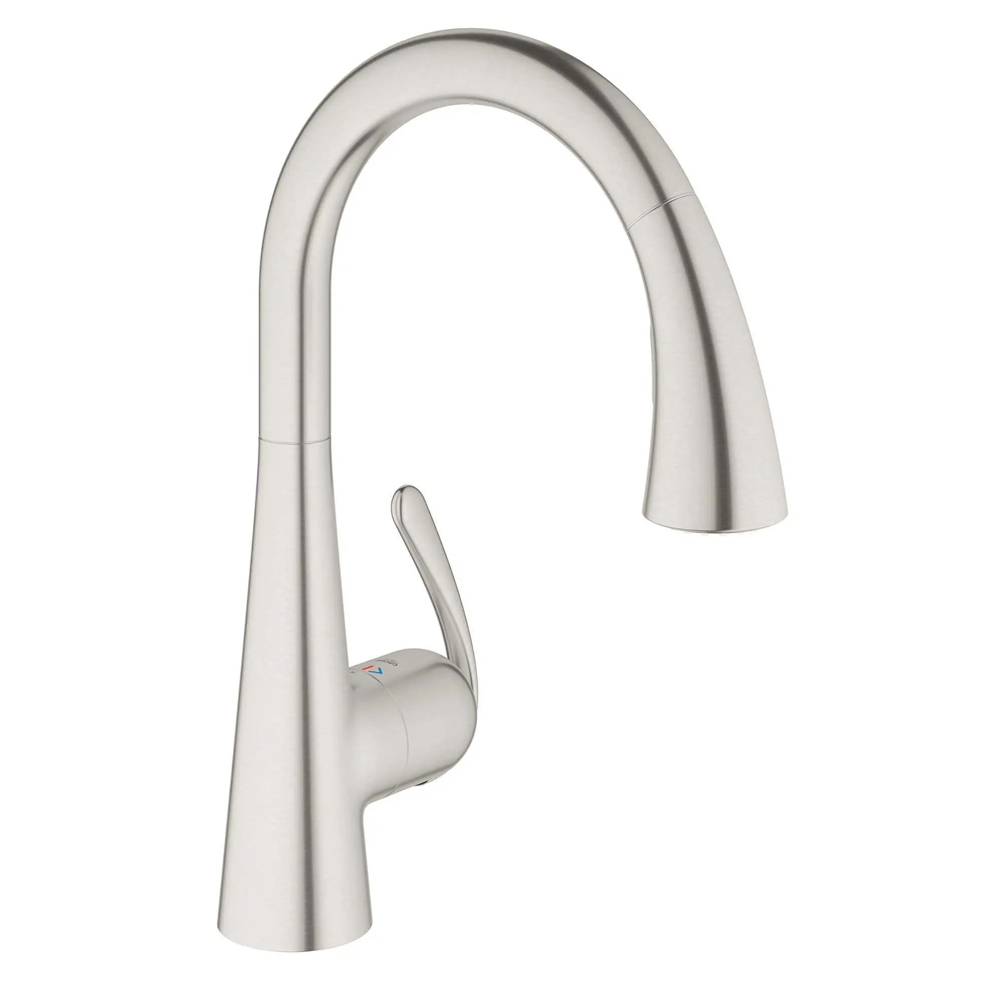 Single-Handle Pull Down Kitchen Faucet Dual Spray 1.75 GPM