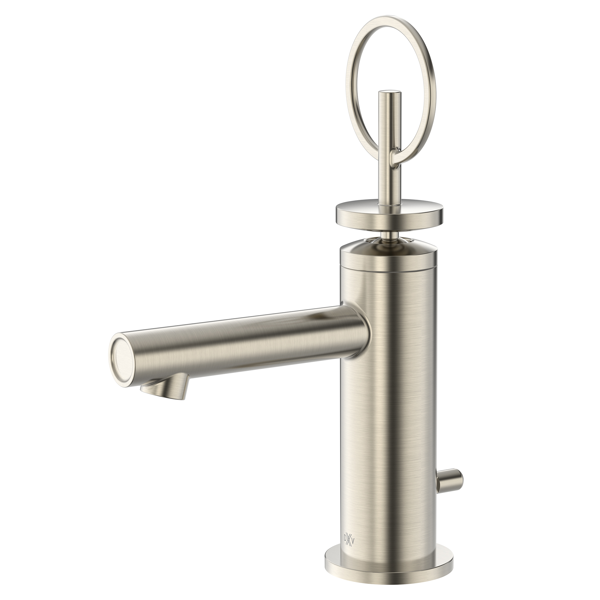 Percy Single Handle Bathroom Faucet with Indicator Markings and Loop Handle