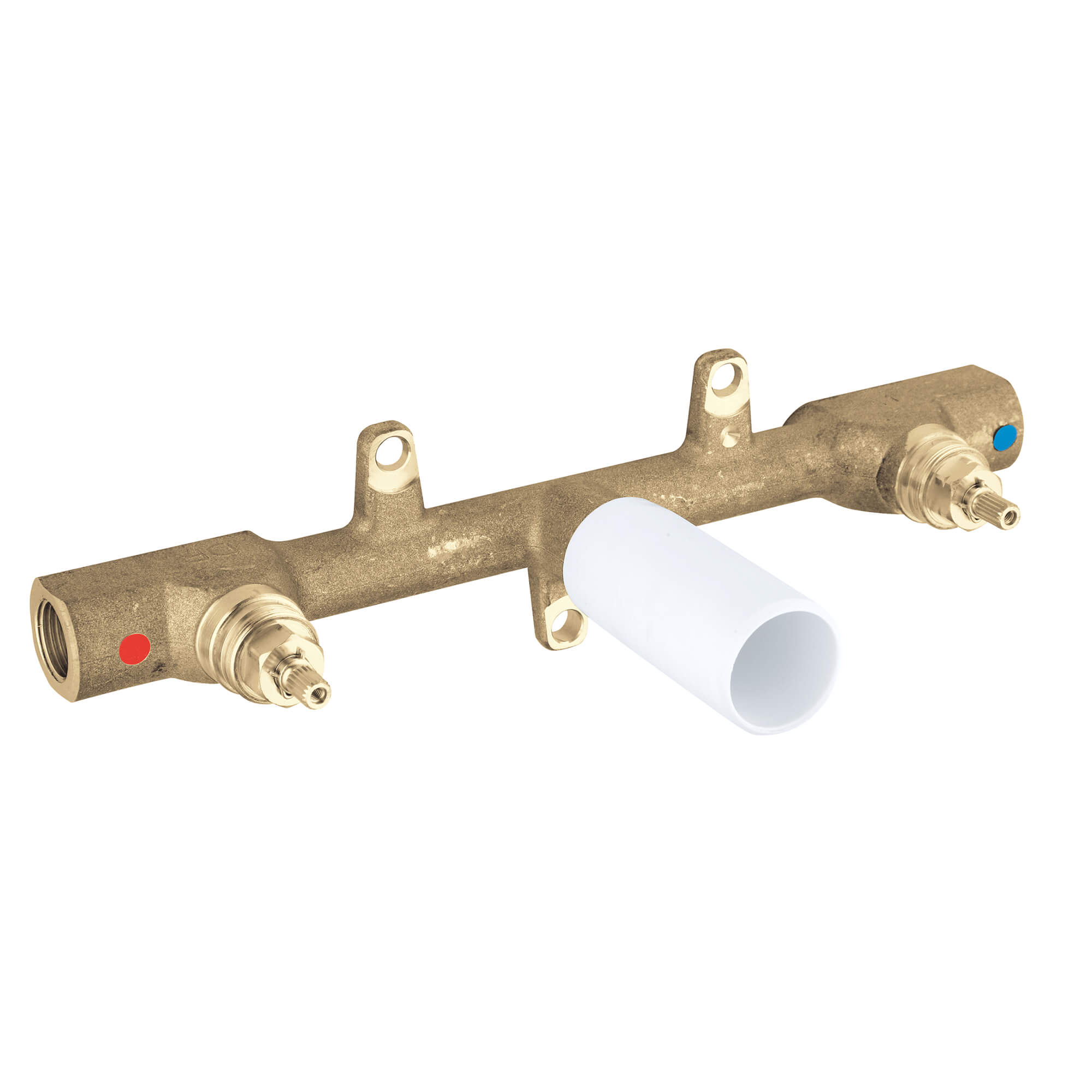 3-Hole Wall Mount Faucet Rough-In Valve