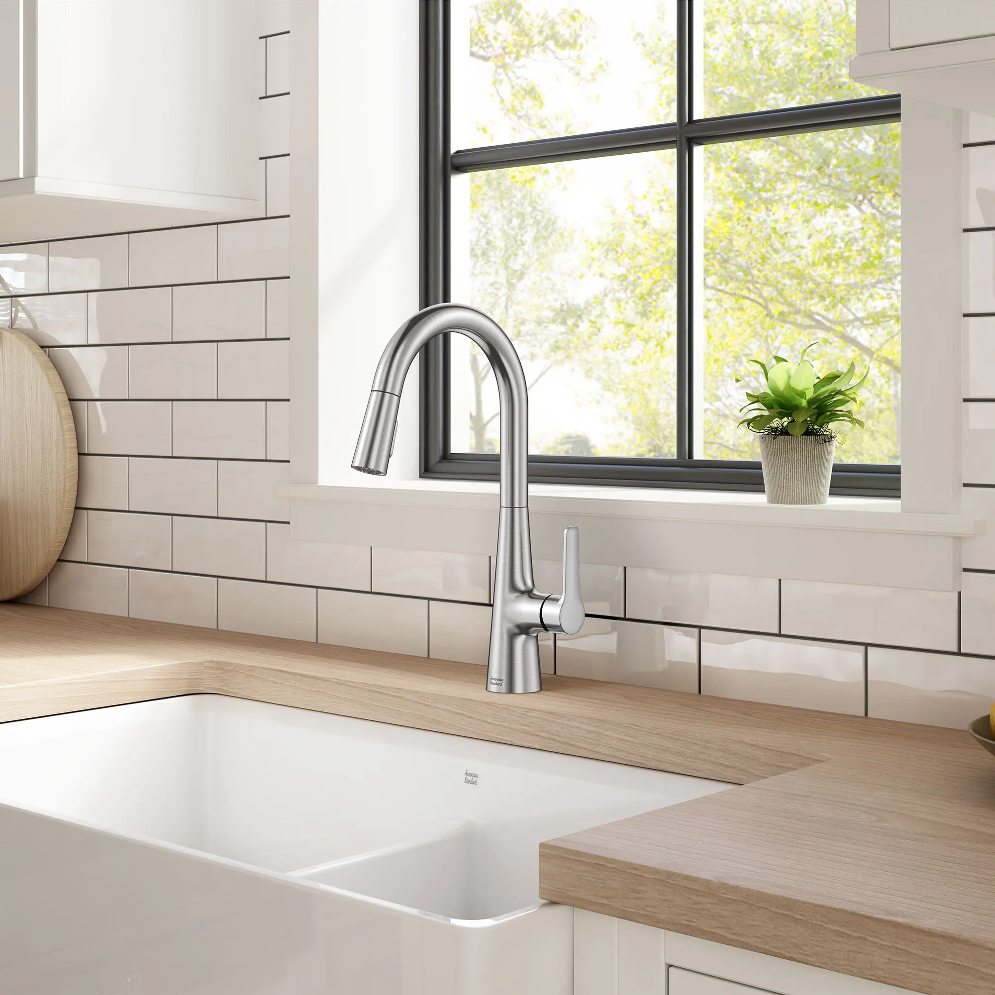 Calusa Pull-Down Dual Spray Kitchen Faucet 1.8 GPM