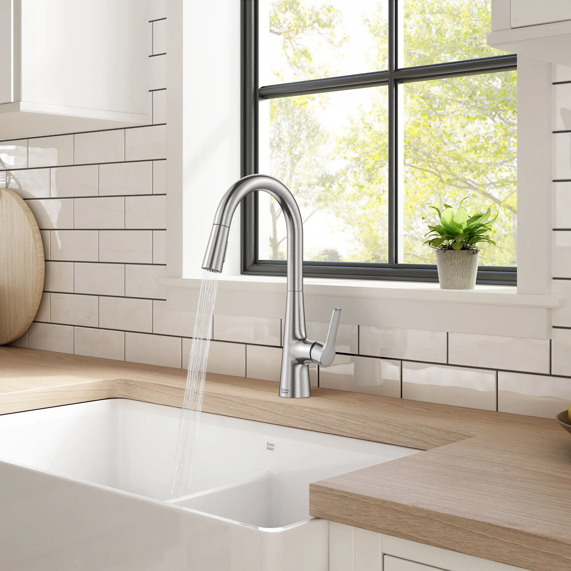 Calusa Pull-Down Dual Spray Kitchen Faucet 1.8 GPM