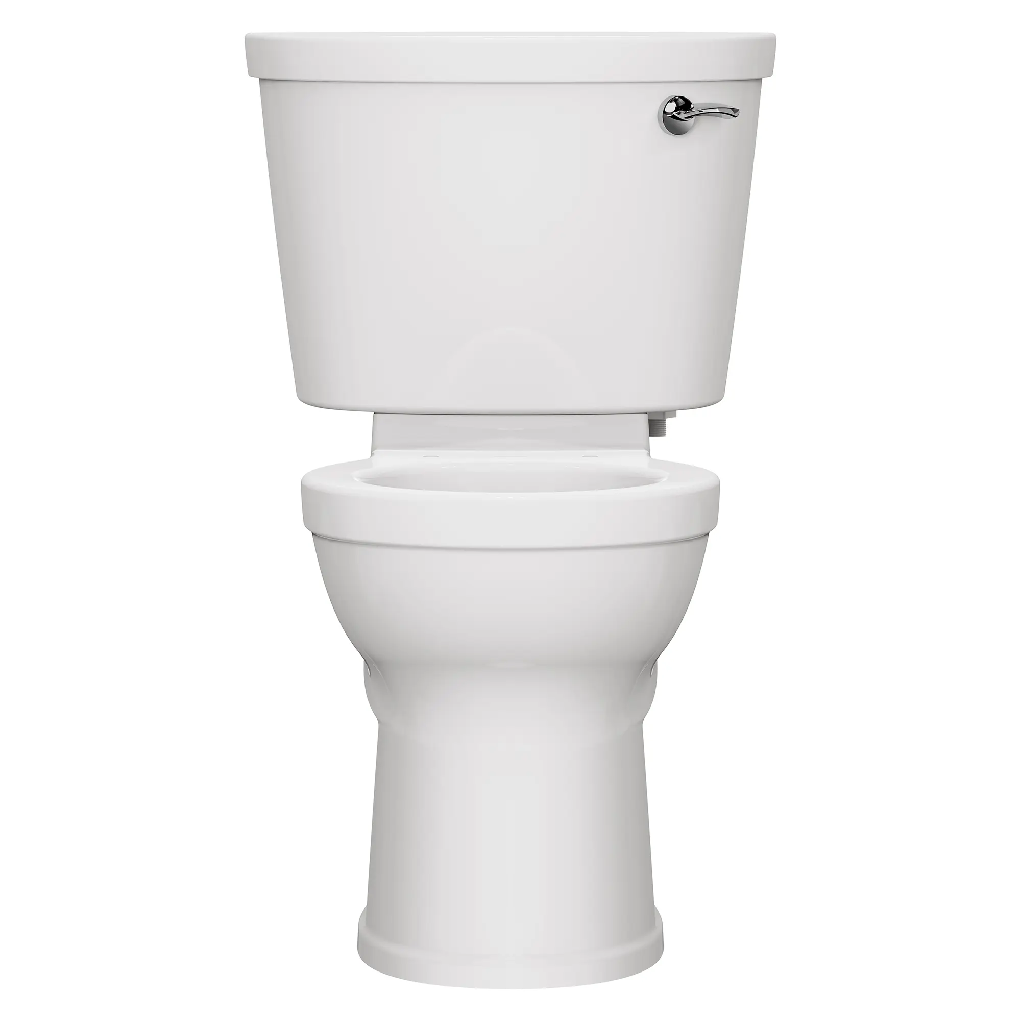 Champion PRO Two-Piece 1.28 gpf/4.8 Lpf Chair Height Round Front Right Hand Trip Lever Toilet less Seat