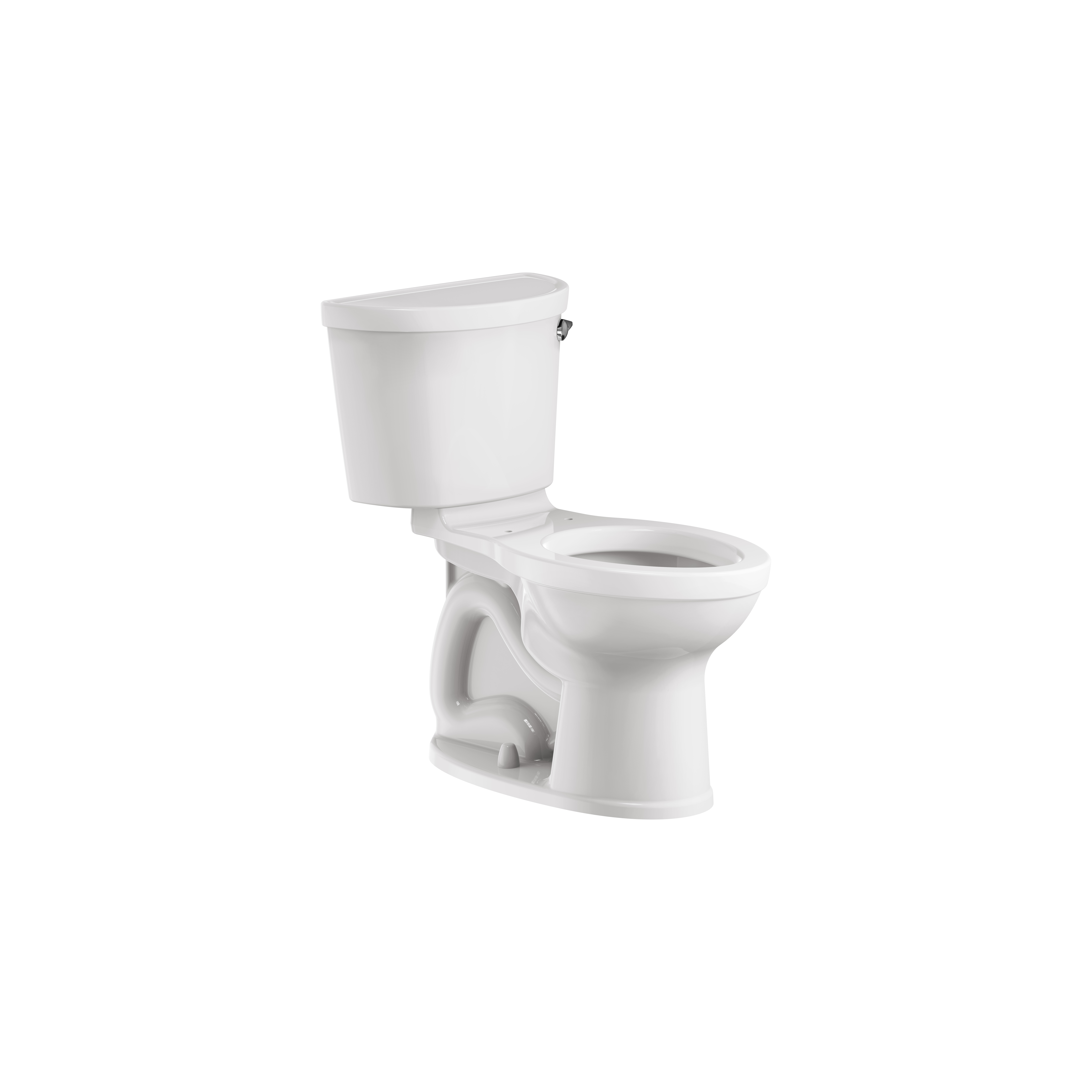 Champion PRO - toilette deux pièces 1,28 gpc/4,8 lpc, à cuvette allongée à hauteur de chaise, levier de déclenchement à droite, sans siège