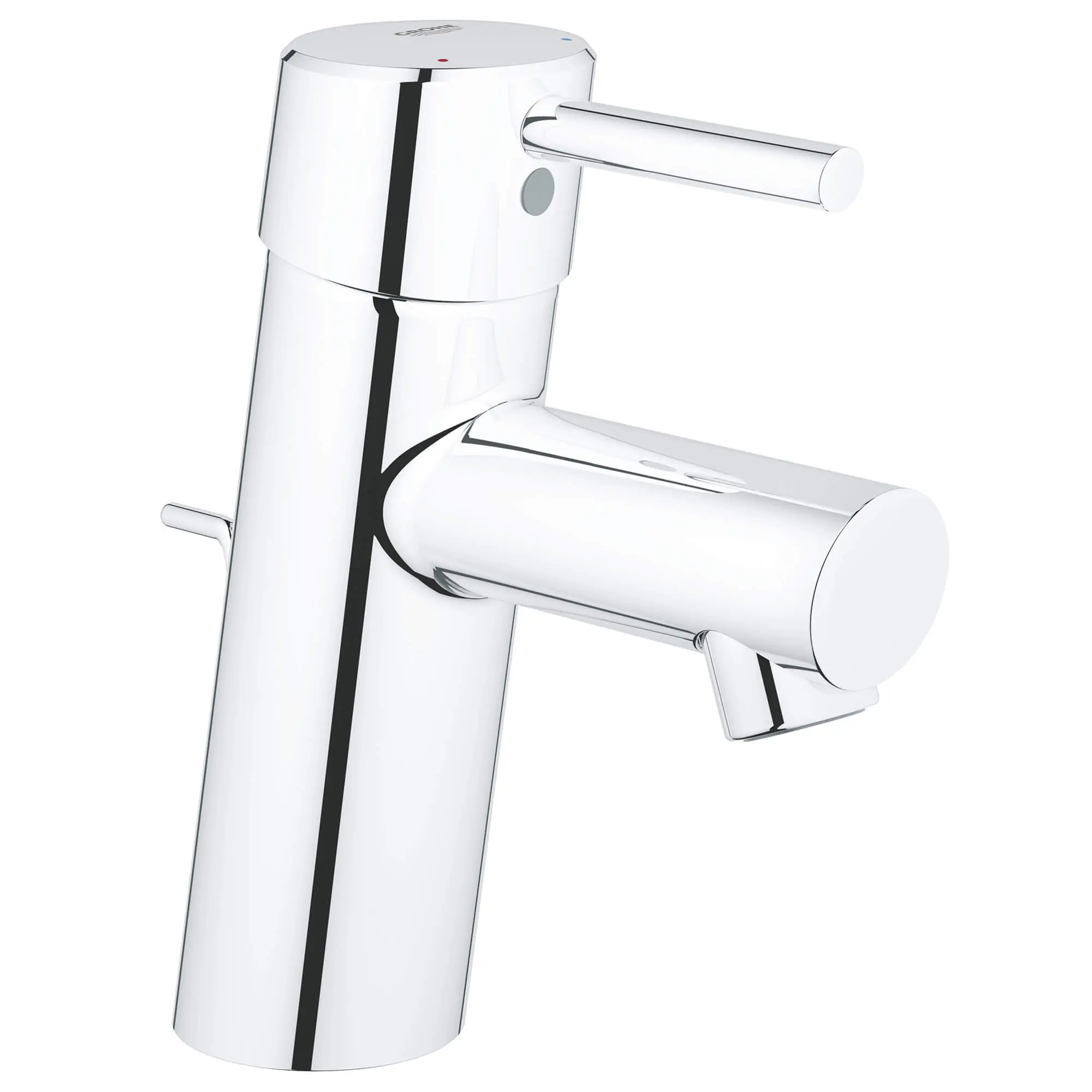 S-Size Single-Handle Single-Hole Bathroom Faucet - 5.7 L/min (1.5 gpm)