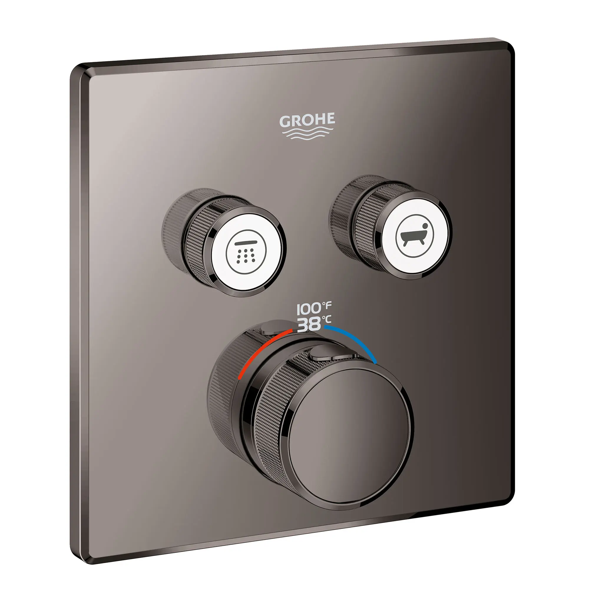 GrohTherm SmartControl Garniture de valve thermostatique à fonction double