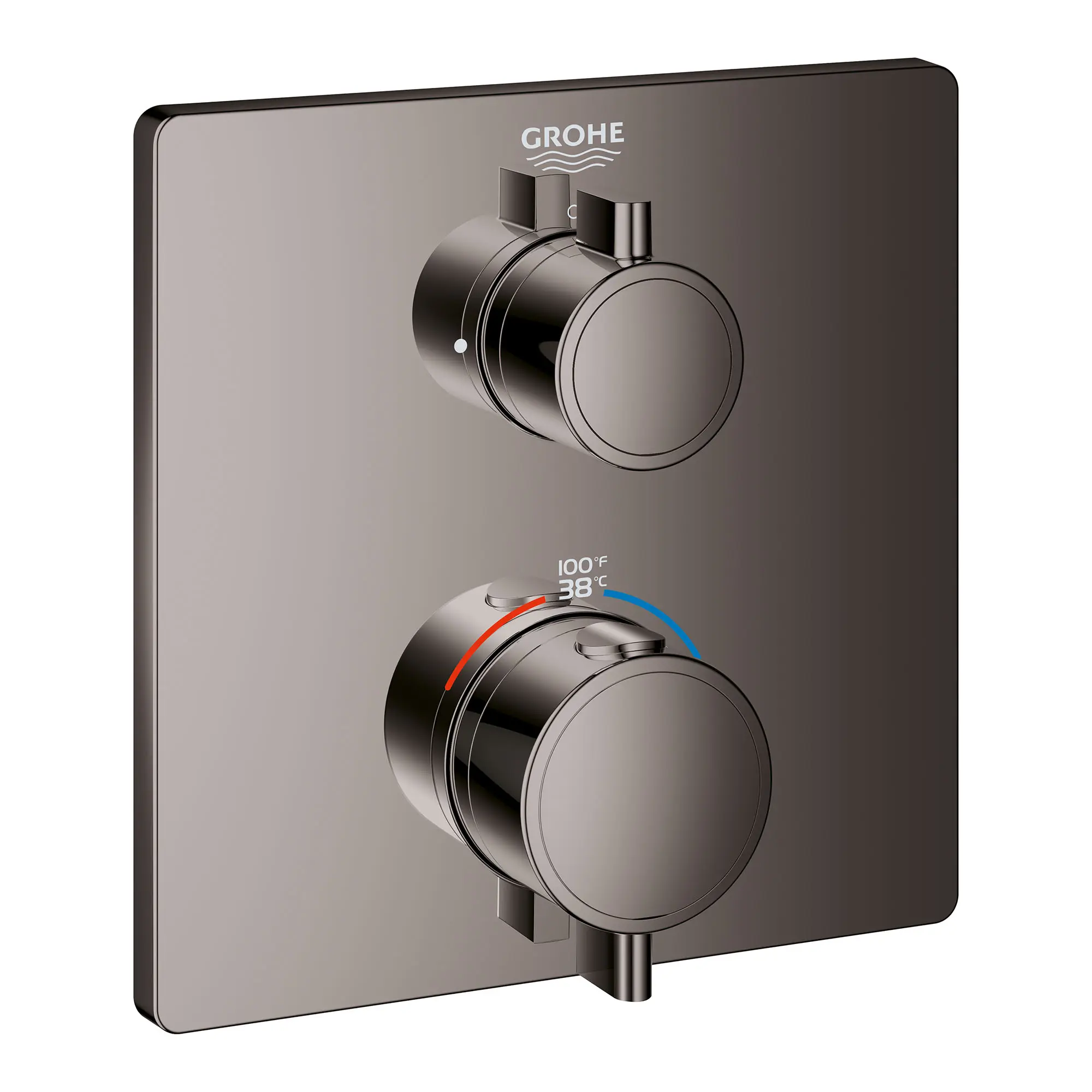 Dual Function 2-Handle Thermostatic Valve Trim