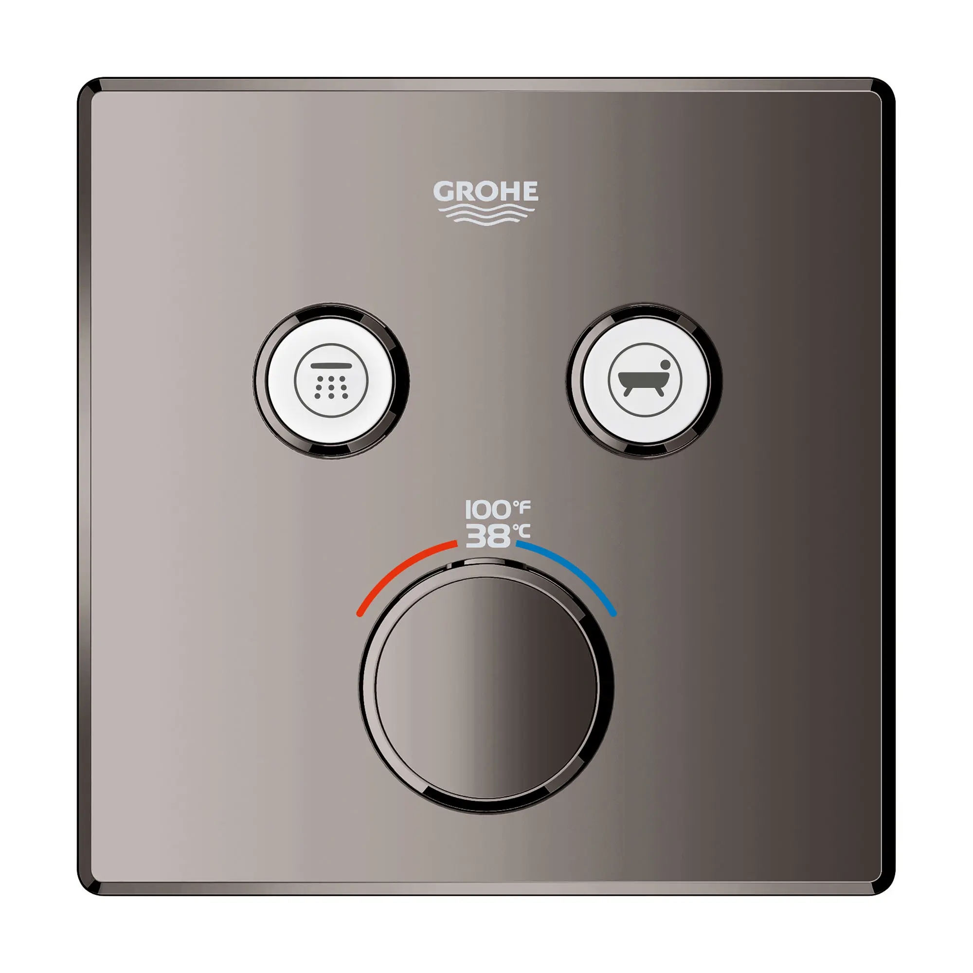 GrohTherm SmartControl Garniture de valve thermostatique à fonction double