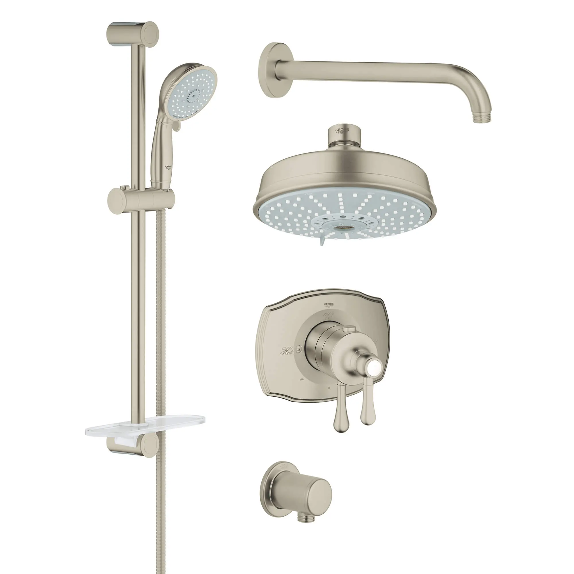 Thermostatic Shower Set, 2.5 gpm