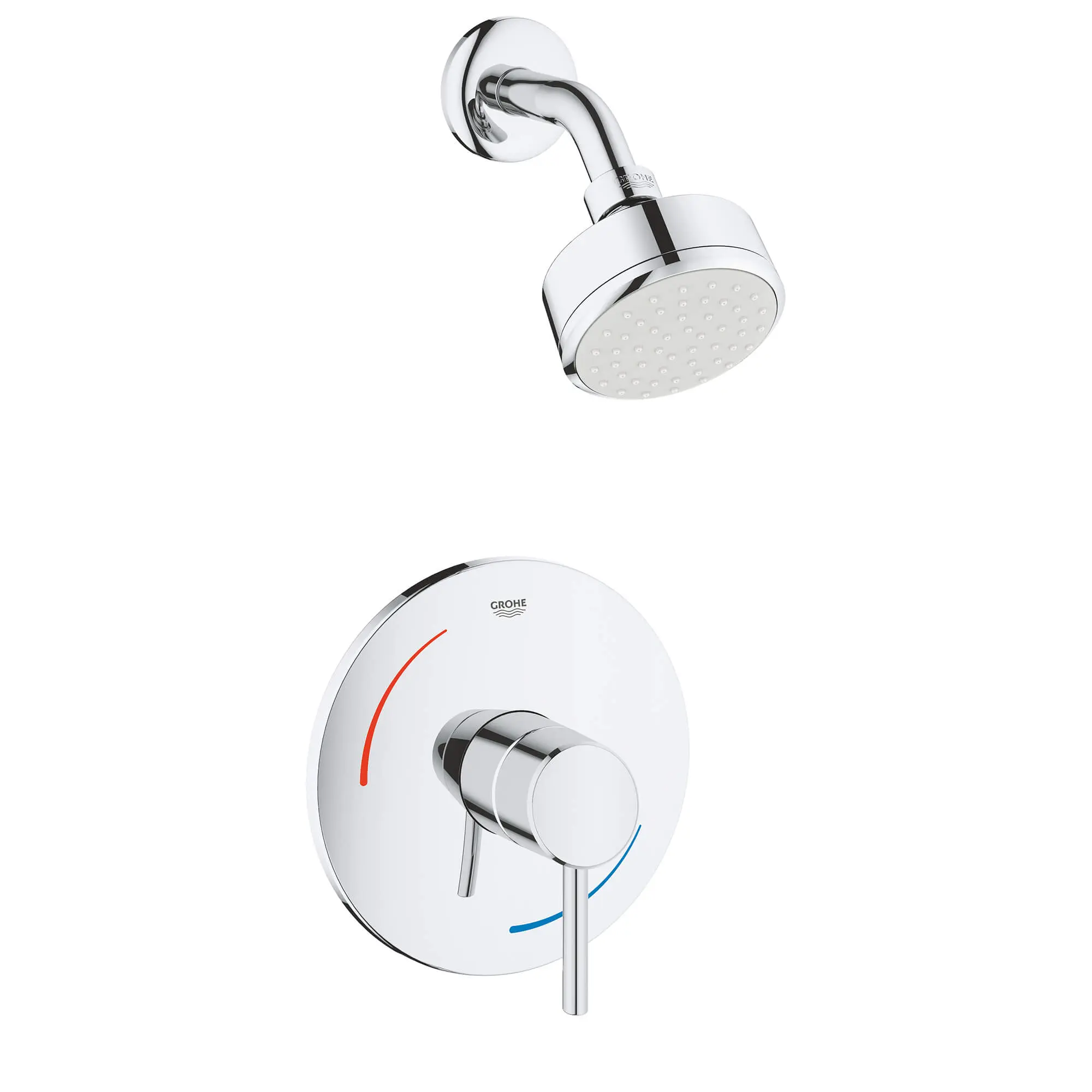 Pressure Balance Valve Shower Combo