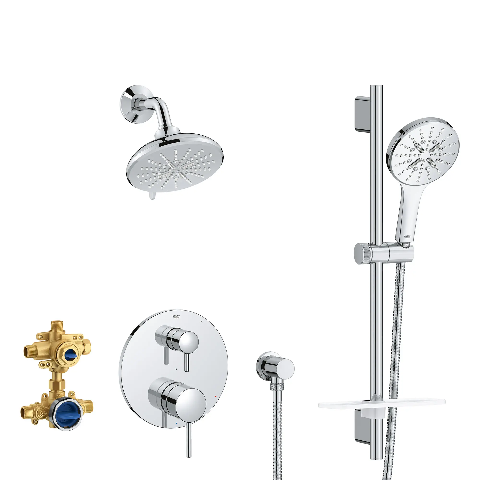 TIMELESS PRESSURE BALANCE SHOWER SET