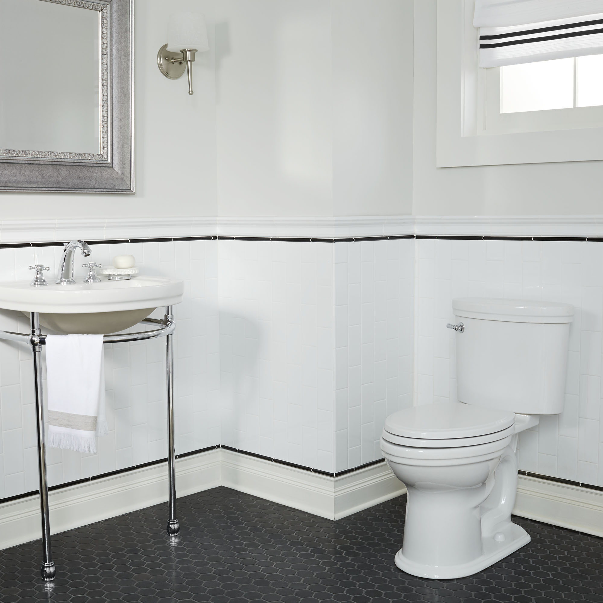 St. George Two-Piece Chair Height Elongated Toilet with Seat