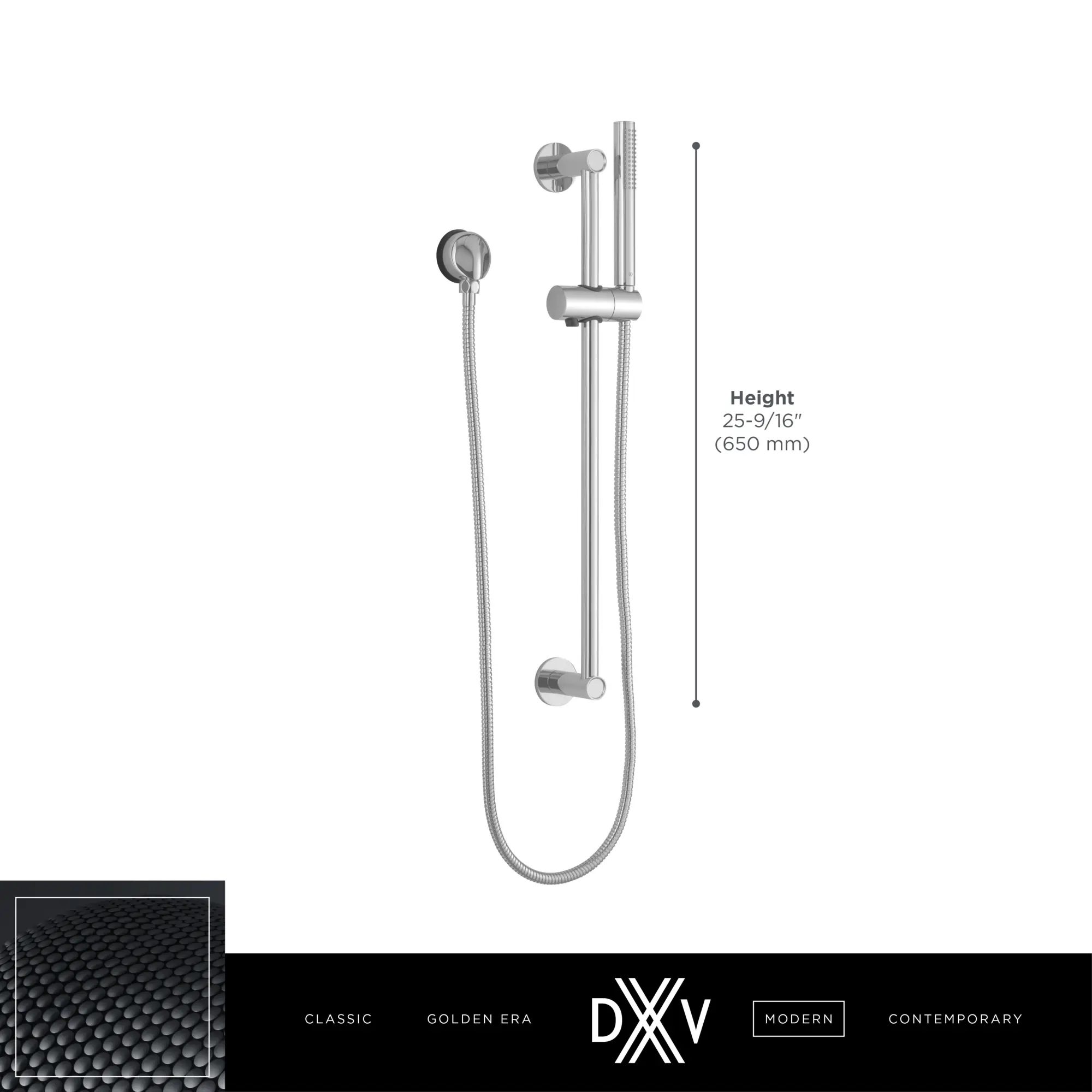 DXV Modulus® Personal Hand Shower Set with Adjustable 24 in. Slide Bar