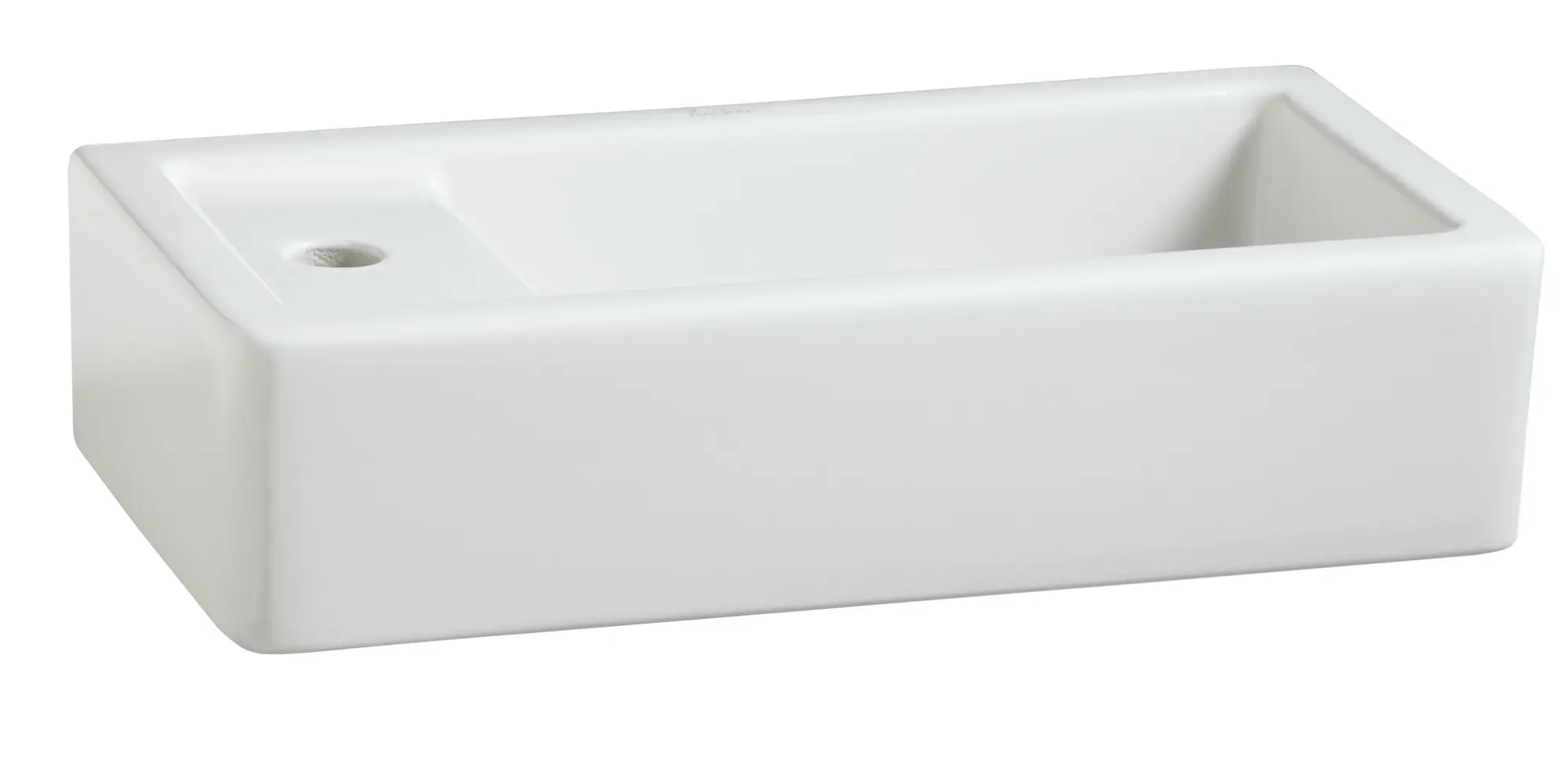 Cossu® 20 in. Sink, 1-Hole with Left-Hand Drain