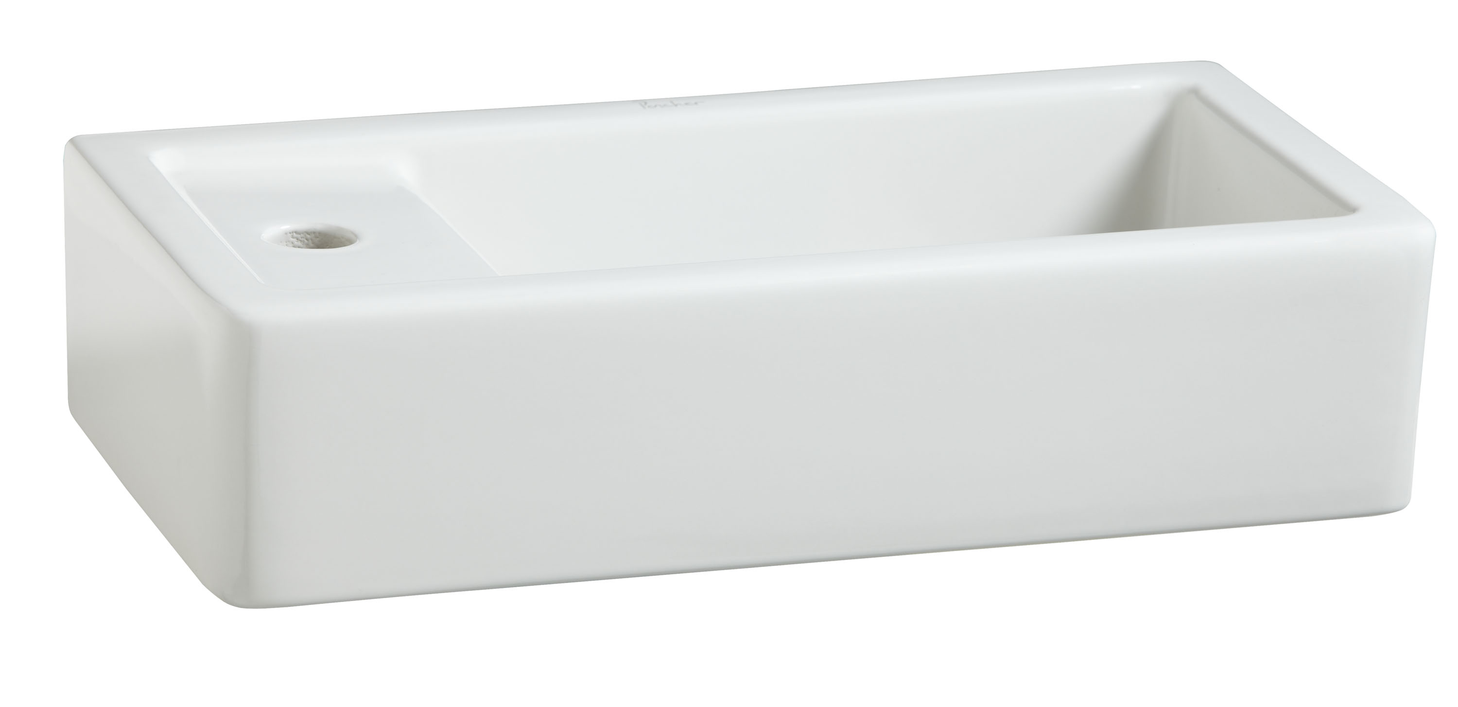 Cossu® 20 in. Sink, 1-Hole with Left-Hand Drain