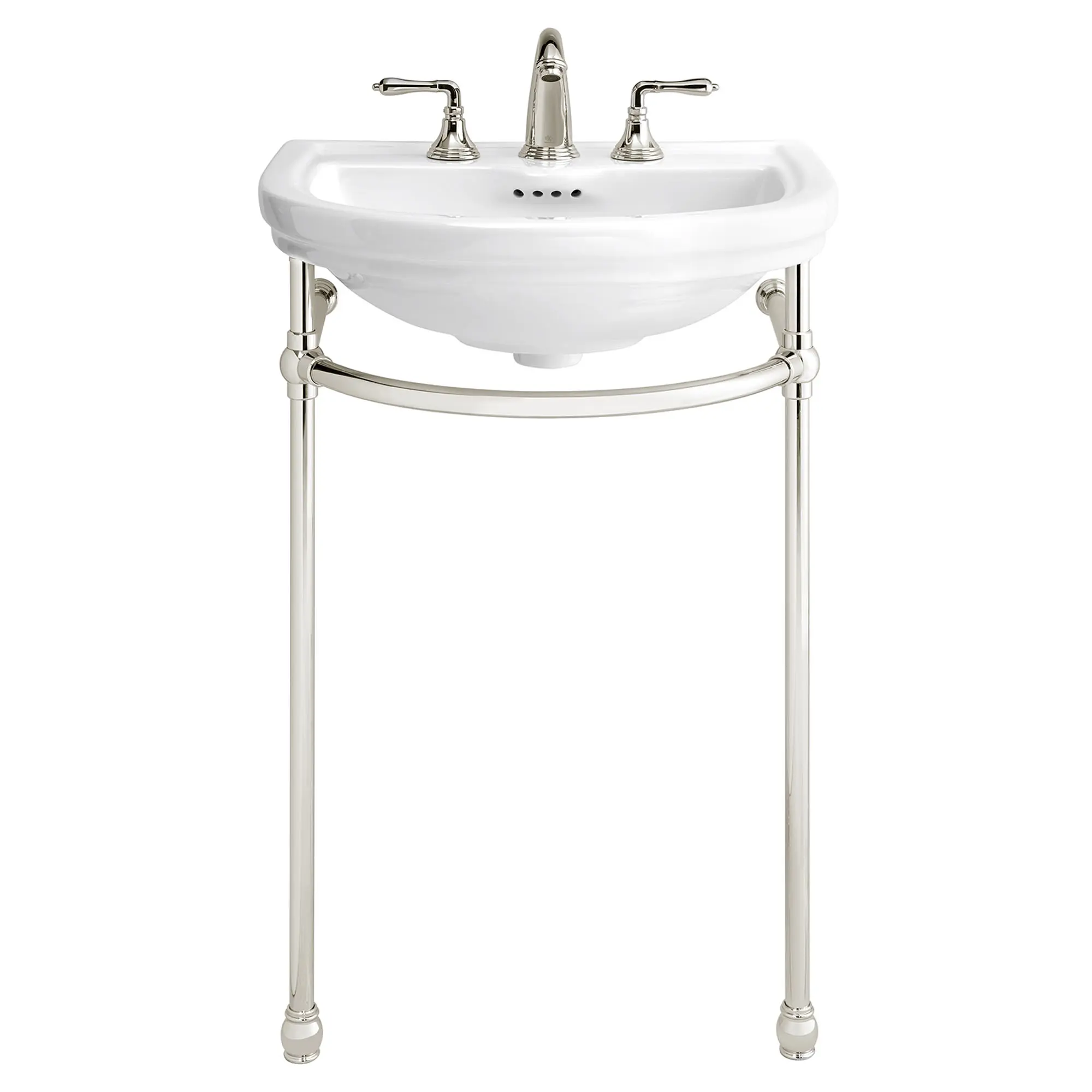 Robinet de lavabo espacé à 2 poignées Ashbee avec poignées à levier