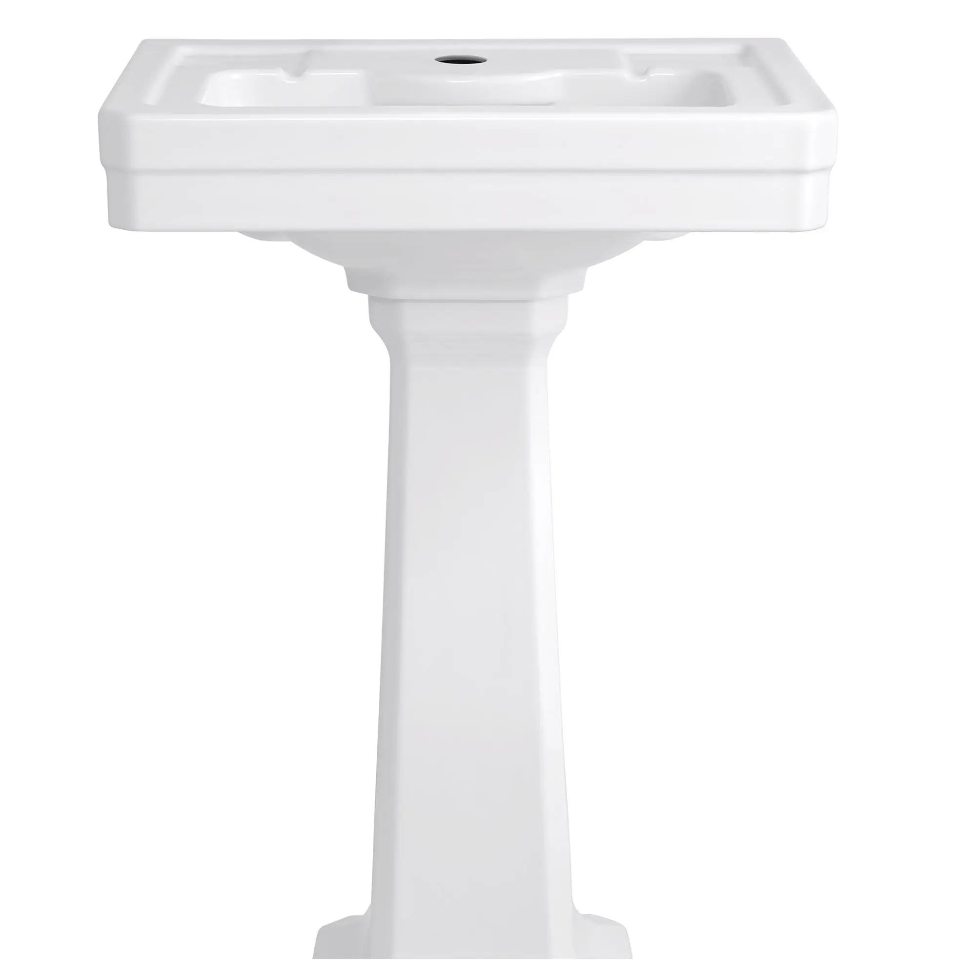 Fitzgerald® Pedestal Sink Top, 1-Hole with Pedestal Leg