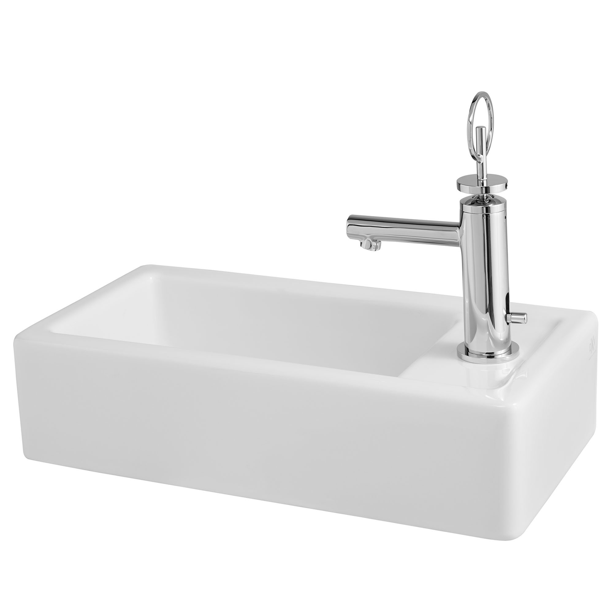Cossu® 20 in. Sink, 1-Hole with Right-Hand Drain