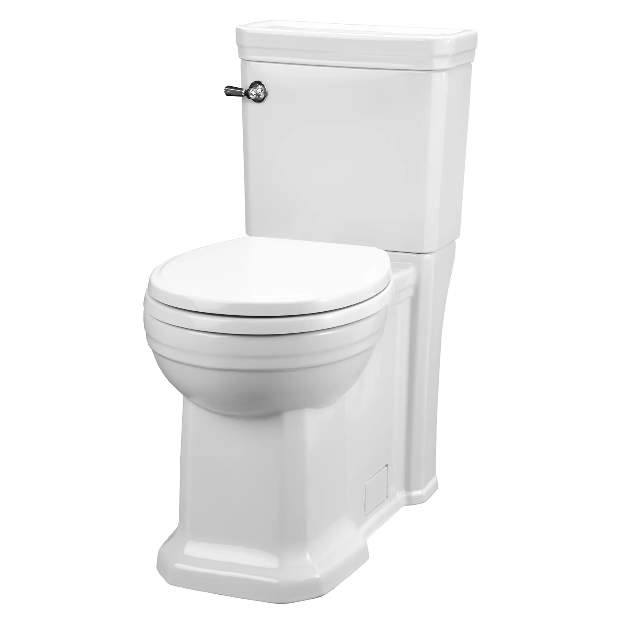 Fitzgerald® Two-Piece Chair Height Round Front Toilet with Seat