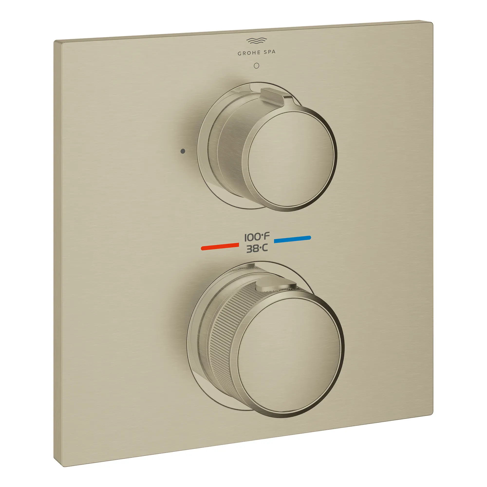 Dual Function 2-Handle Thermostatic Valve Trim