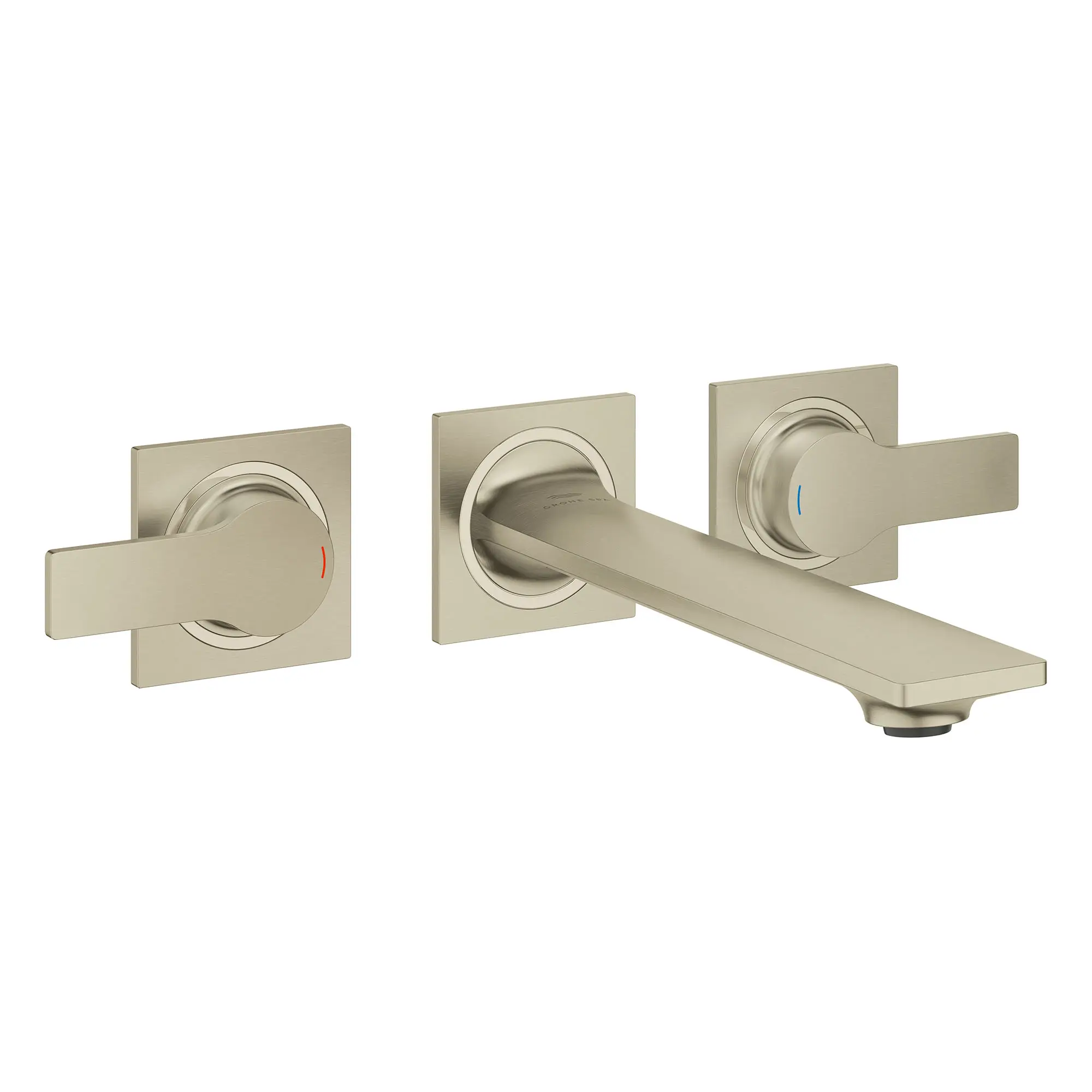2-Handle Wall Mount Faucet 1.2 GPM