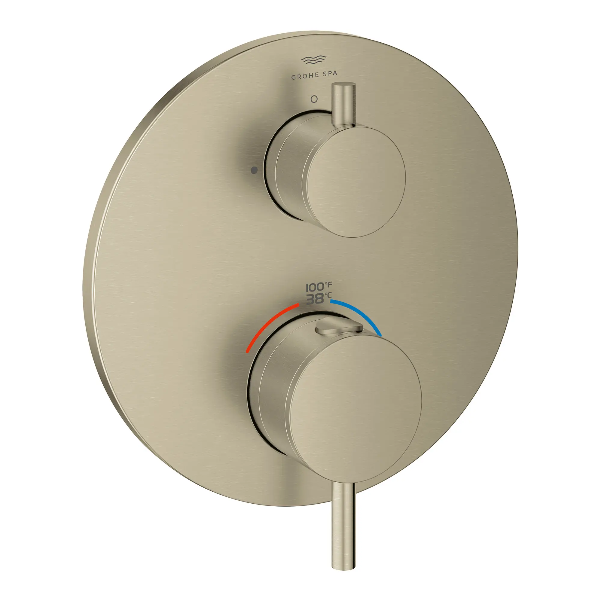 Dual Function 2-Handle Thermostatic Valve Trim