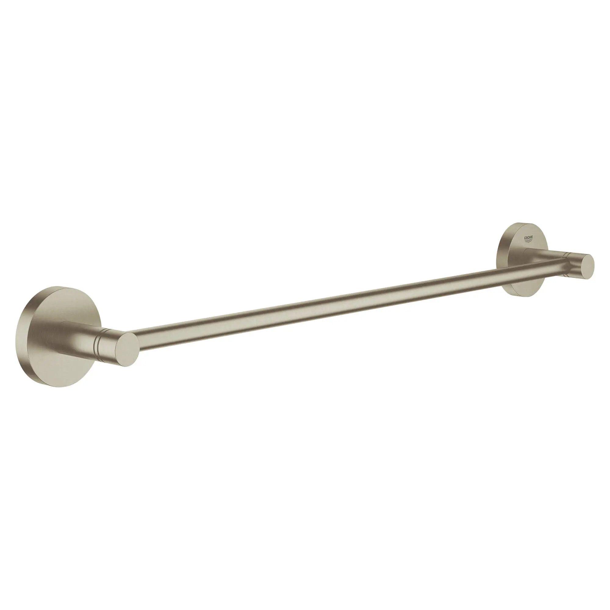 18 towel bar brushed nickel sale