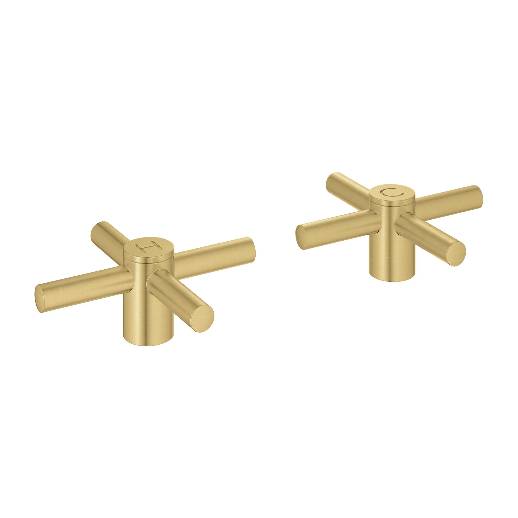 Atrio Cross Handles for Bathroom Sink Faucet (Pair)