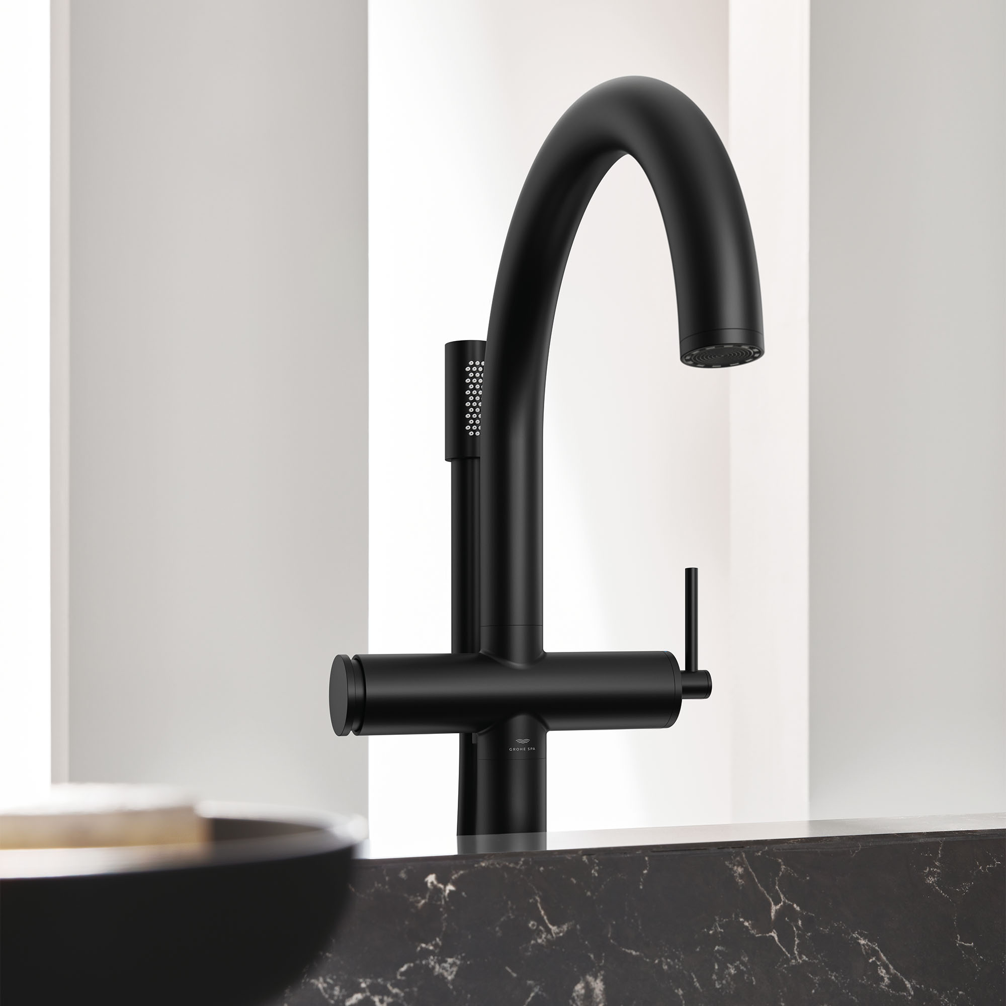 Single-Handle Freestanding Tub Faucet with 1.75 GPM Hand Shower