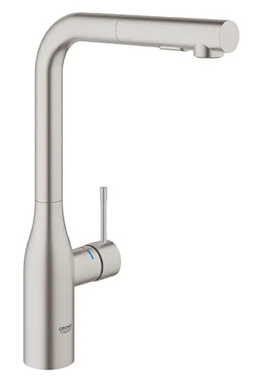 Single-Handle Pull-Out Kitchen Faucet Dual Spray 6.6 L/min (1.75 gpm)
