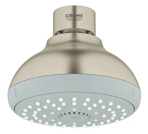 100 Shower Head, 4" - 4 Sprays, 9.5 L/min (2.5 gpm)