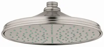 210 Shower Head, 8" - 1 Spray, 9.5 L/min (2.5 gpm)