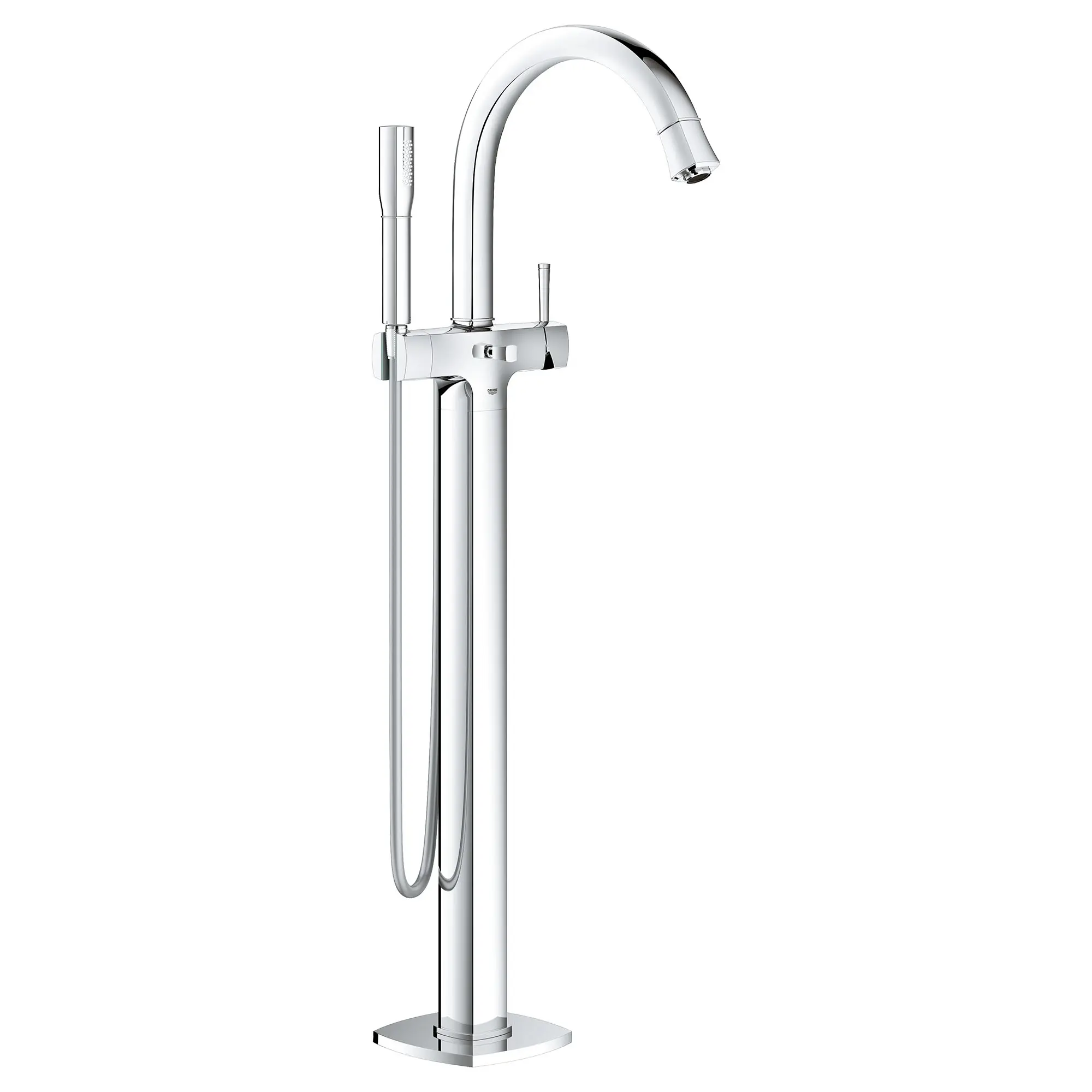 Single-Handle Freestanding Tub Faucet with 6.6 L/min (1.75 gpm) Hand Shower