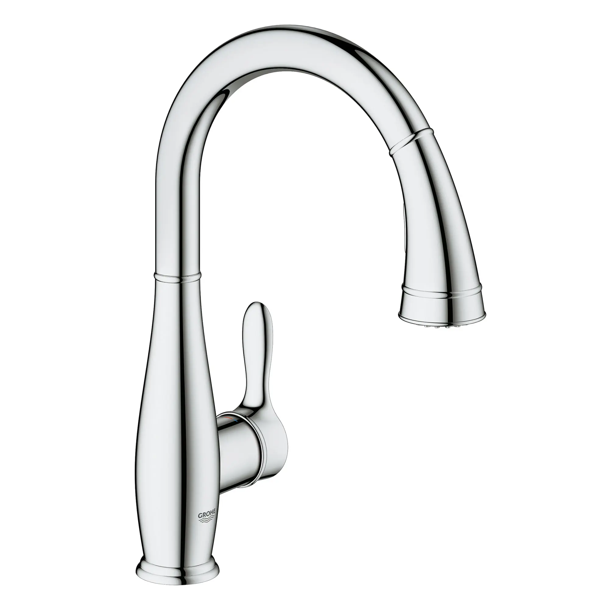 Single-Handle Pull Down Kitchen Faucet Dual Spray 1.75 GPM