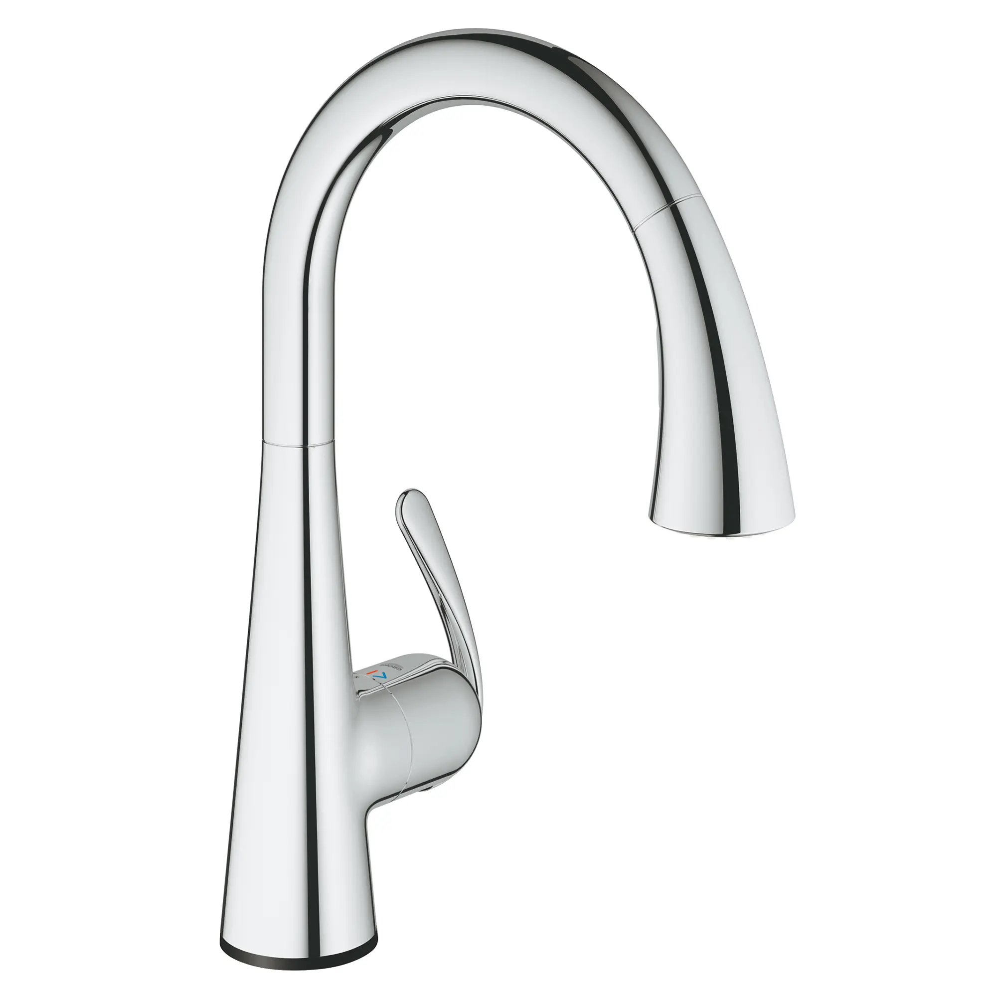 Single-Handle Pull Down Kitchen Faucet Dual Spray 1.75 GPM with Touch Technology