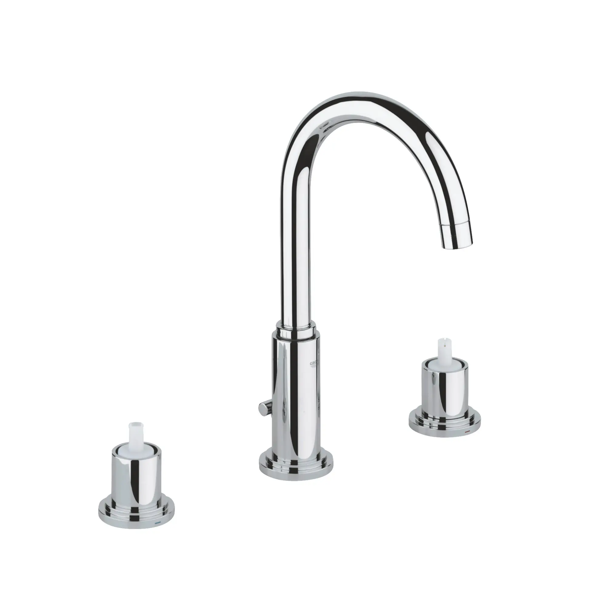 8" Widespread 2-Handle High Spout Bathroom Faucet 4.5L/min (1.2 gpm)