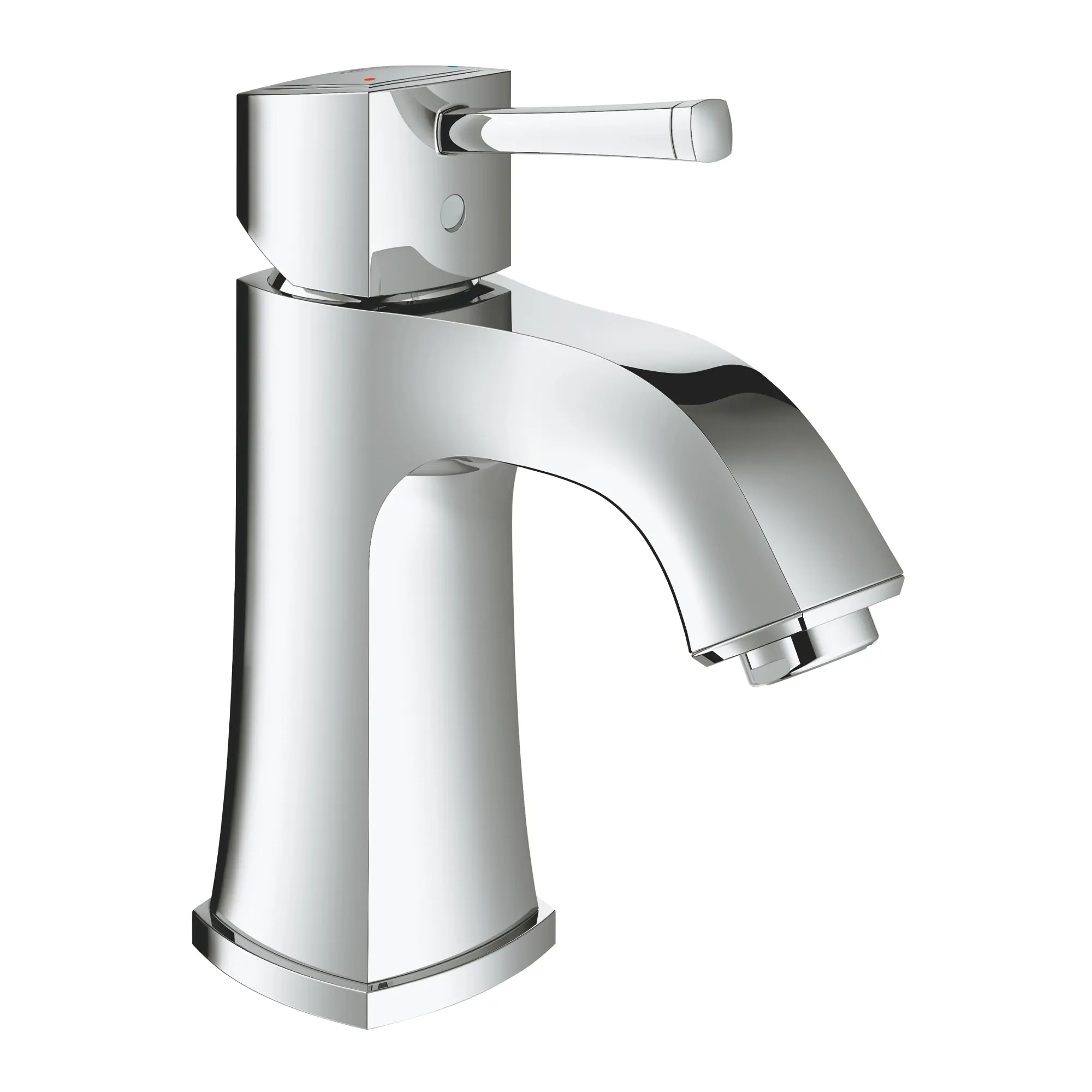 Single Hole Single-Handle M-Size Bathroom Faucet 1.2 GPM Less Drain