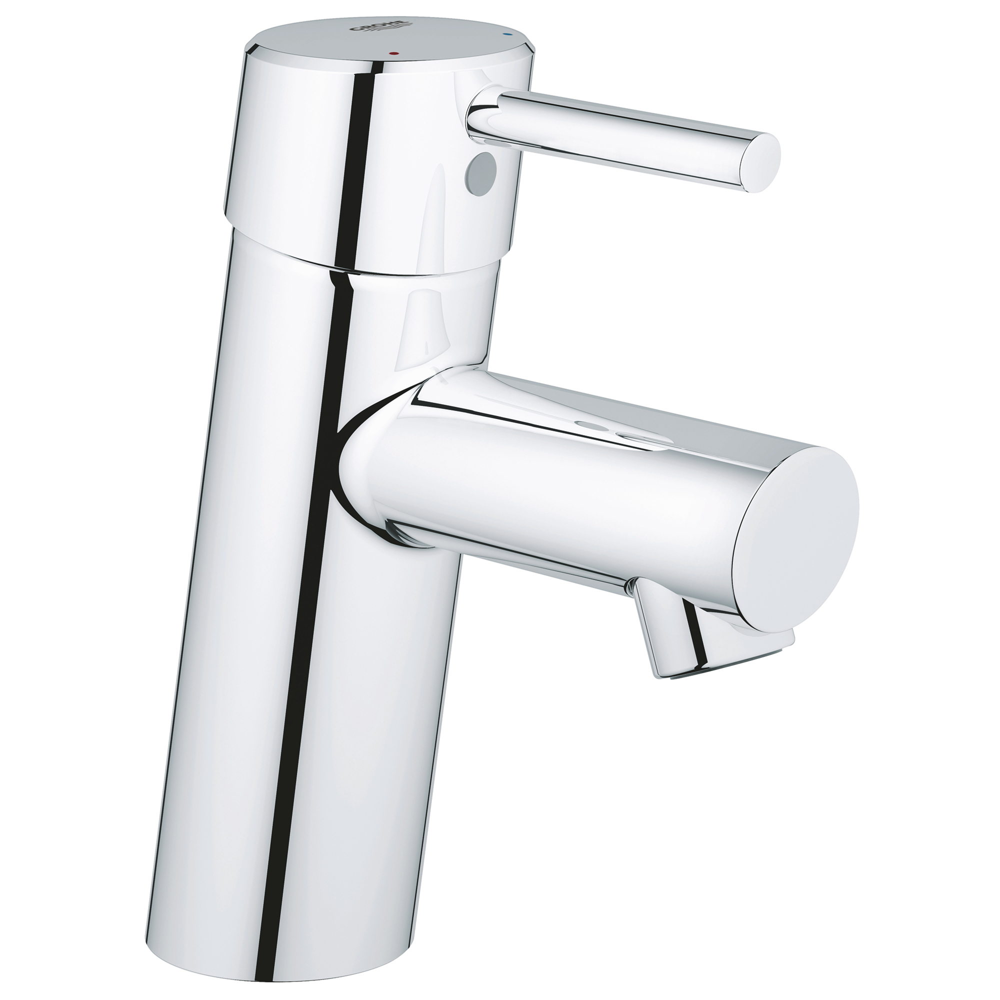 Single Hole Single-Handle S-Size Bathroom Faucet, 1.2 GPM (4.5 L/min) Less Drain