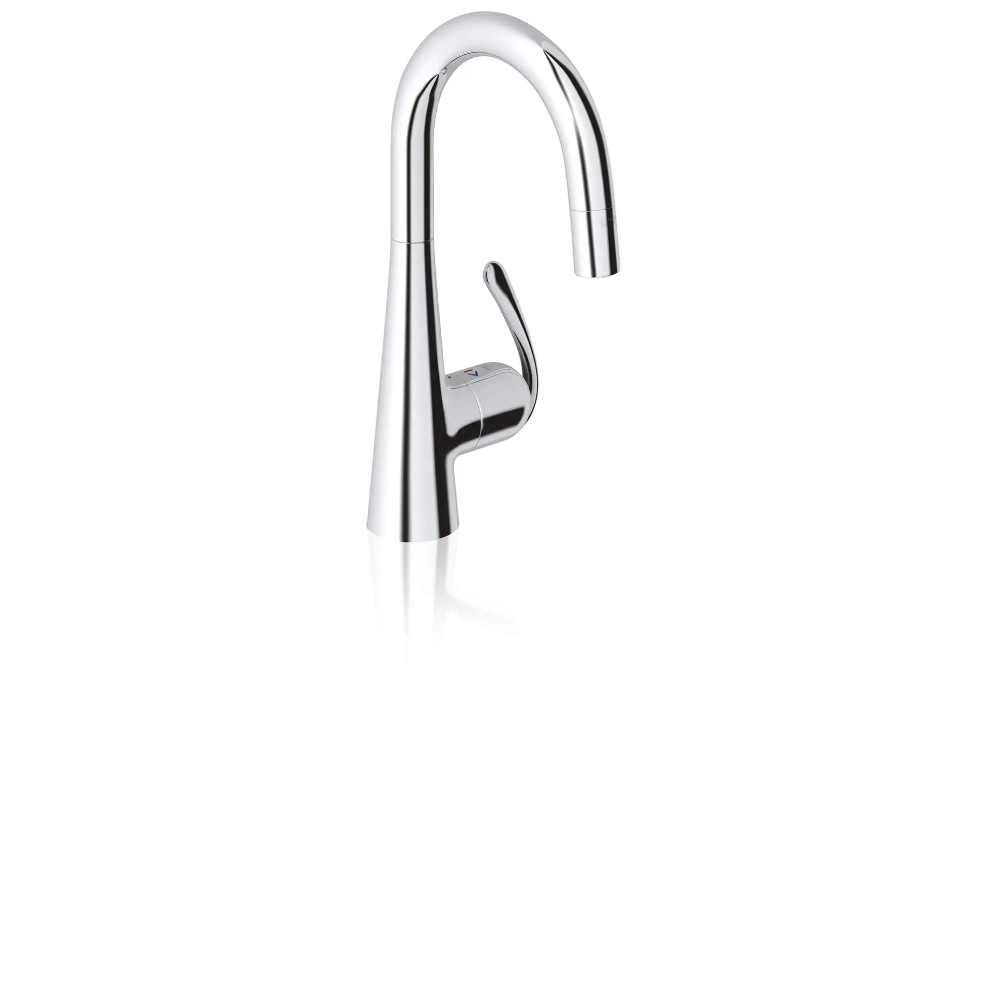 Single-Handle Pull Down Kitchen Faucet Dual Spray 1.75 GPM