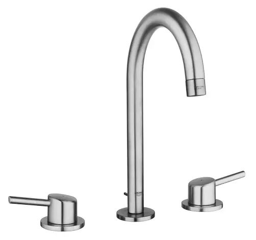 8" Widespread 2-Handle L-Size Bathroom Faucet 1.2 GPM